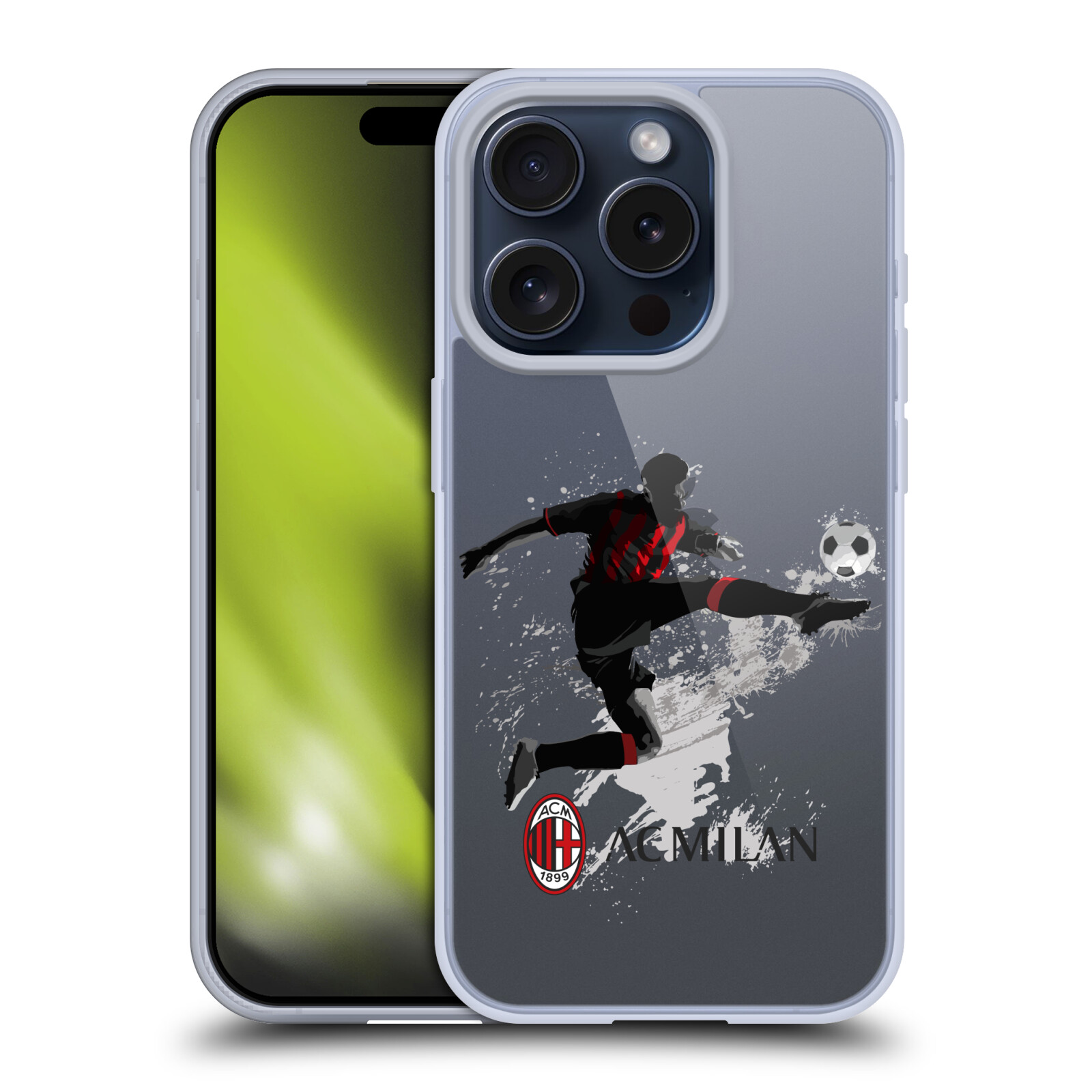 OFFICIAL AC MILAN TEENS SOFT GEL CASE FOR APPLE iPHONE PHONES - Picture 10 of 14
