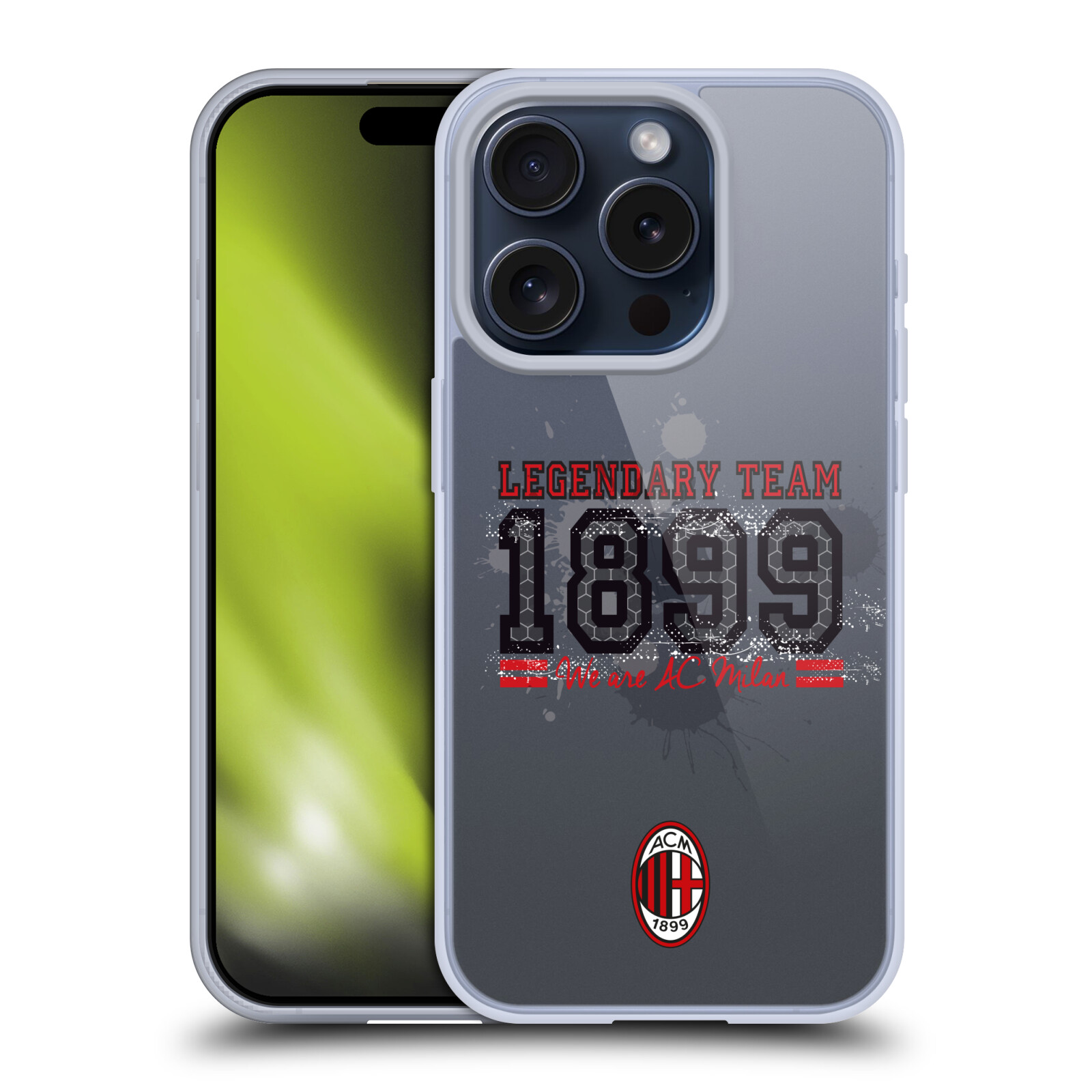 OFFICIAL AC MILAN TEENS SOFT GEL CASE FOR APPLE iPHONE PHONES - Picture 11 of 14
