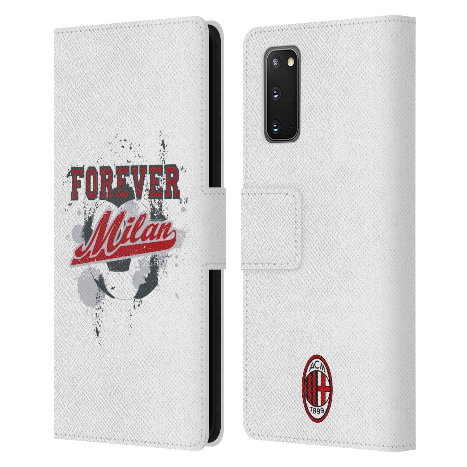 OFFICIAL AC MILAN TEENS LEATHER BOOK WALLET CASE COVER FOR SAMSUNG PHONES 1 - Picture 7 of 13