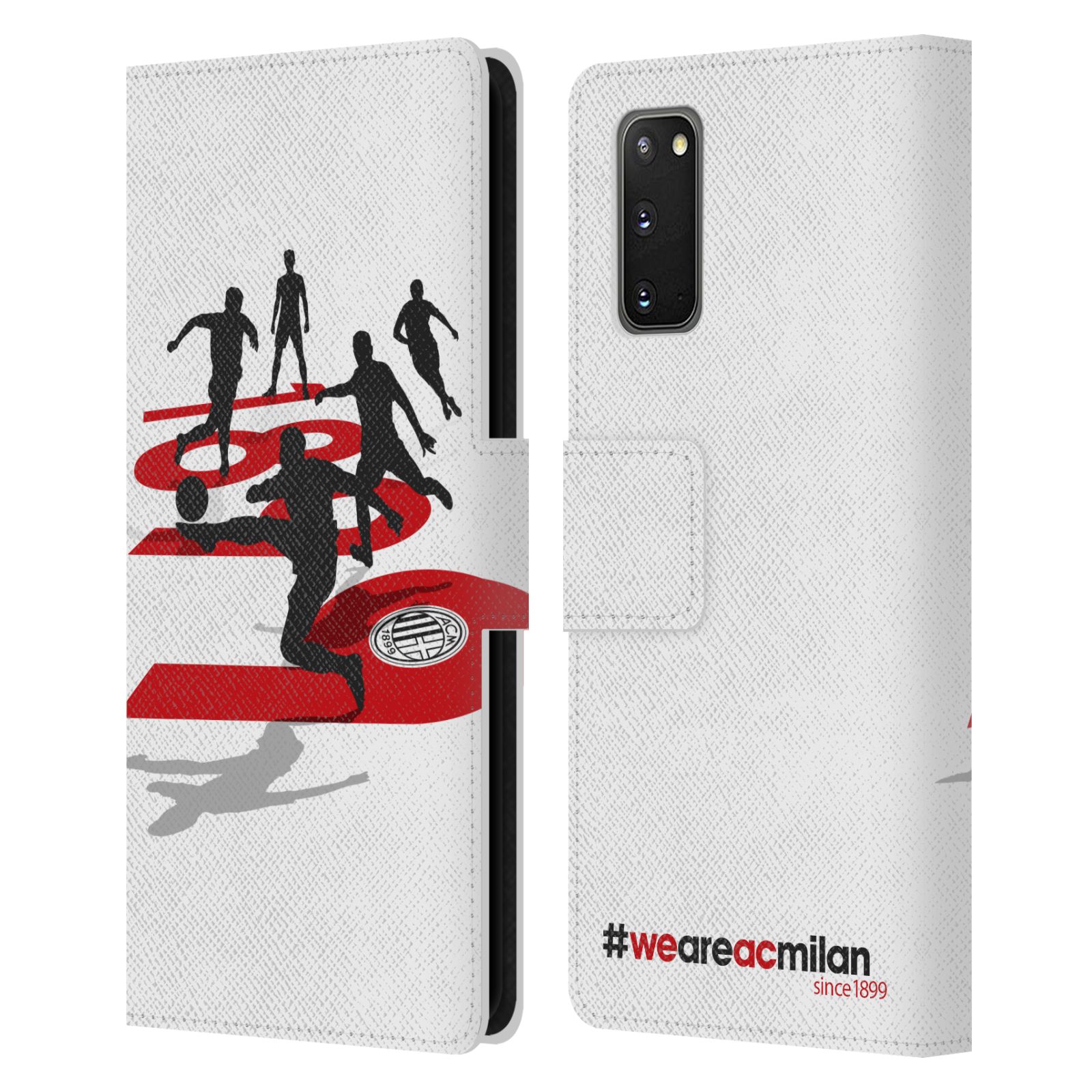 OFFICIAL AC MILAN TEENS LEATHER BOOK WALLET CASE COVER FOR SAMSUNG PHONES 1 - Picture 13 of 13