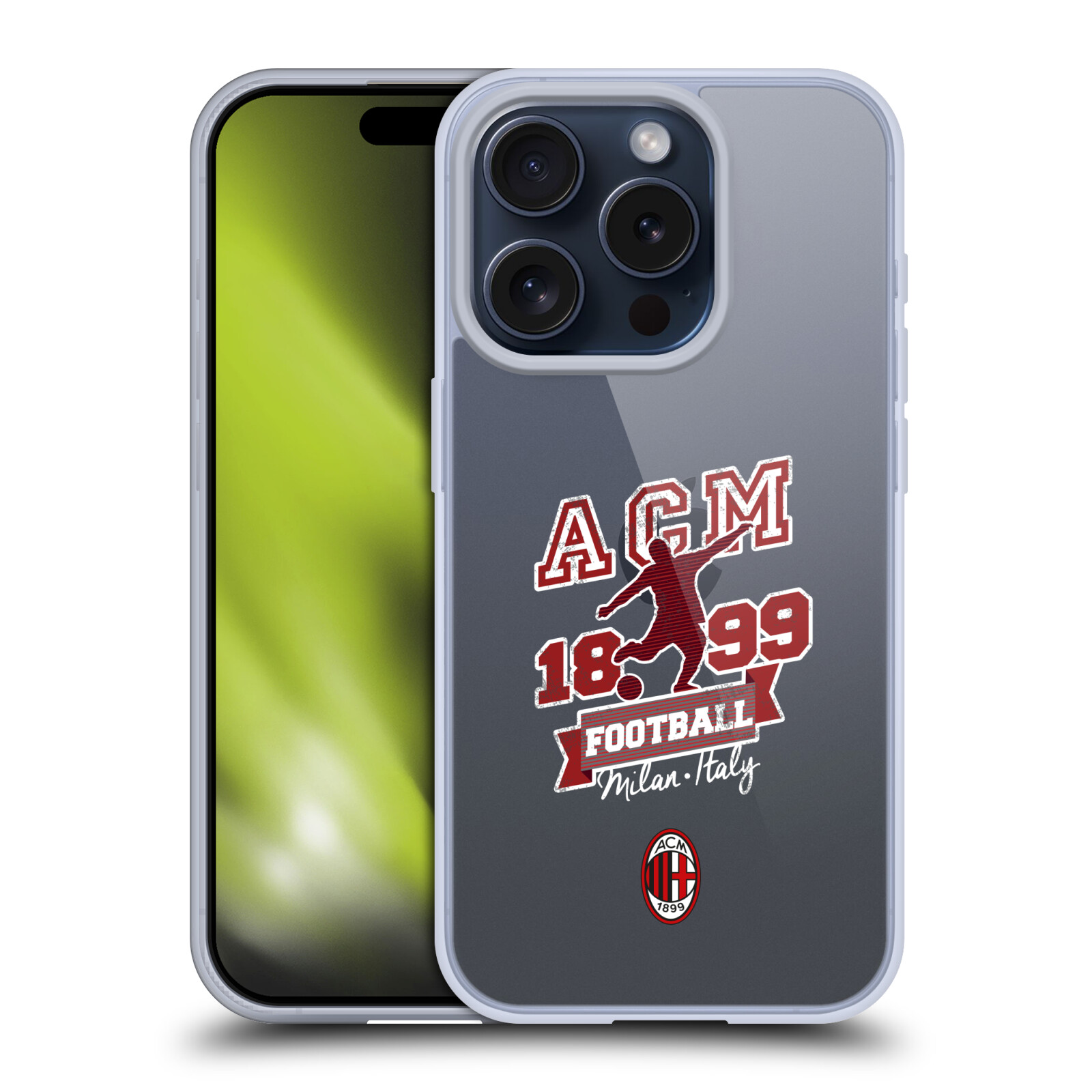 OFFICIAL AC MILAN TEENS SOFT GEL CASE FOR APPLE iPHONE PHONES - Picture 12 of 14