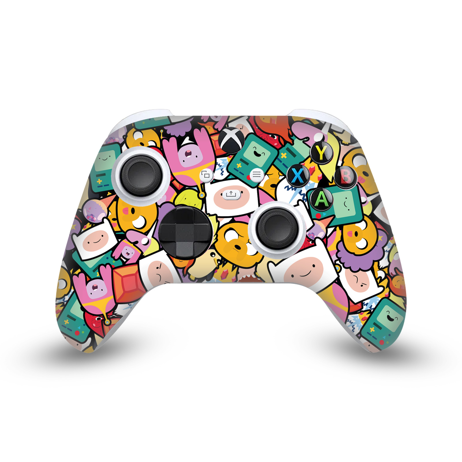 ADVENTURE TIME GRAPHICS VINYL SKIN DECAL FOR XBOX SERIES X / SERIES S CONTROLLER