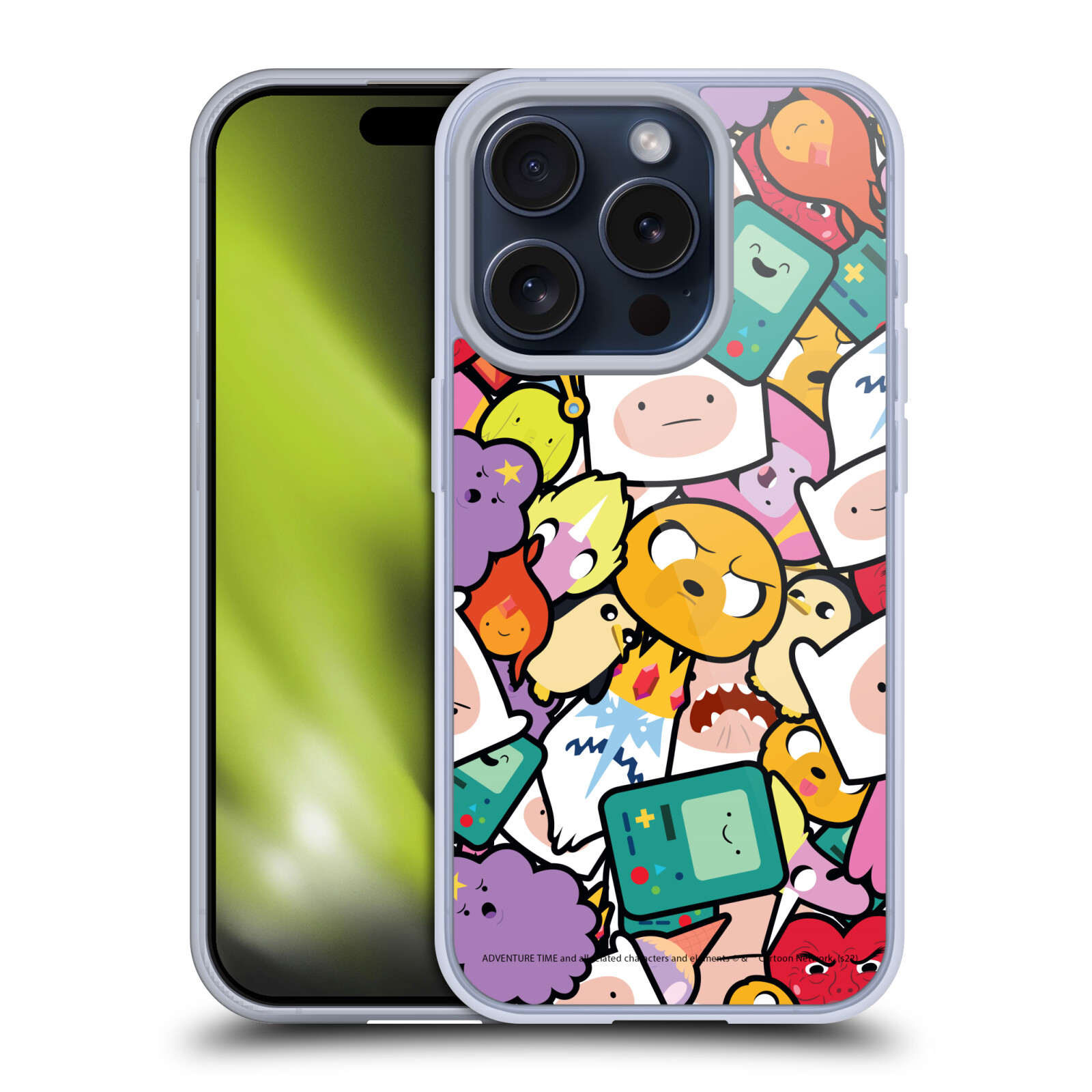 OFFICIAL ADVENTURE TIME GRAPHICS SOFT GEL CASE FOR APPLE iPHONE PHONES - Picture 11 of 11