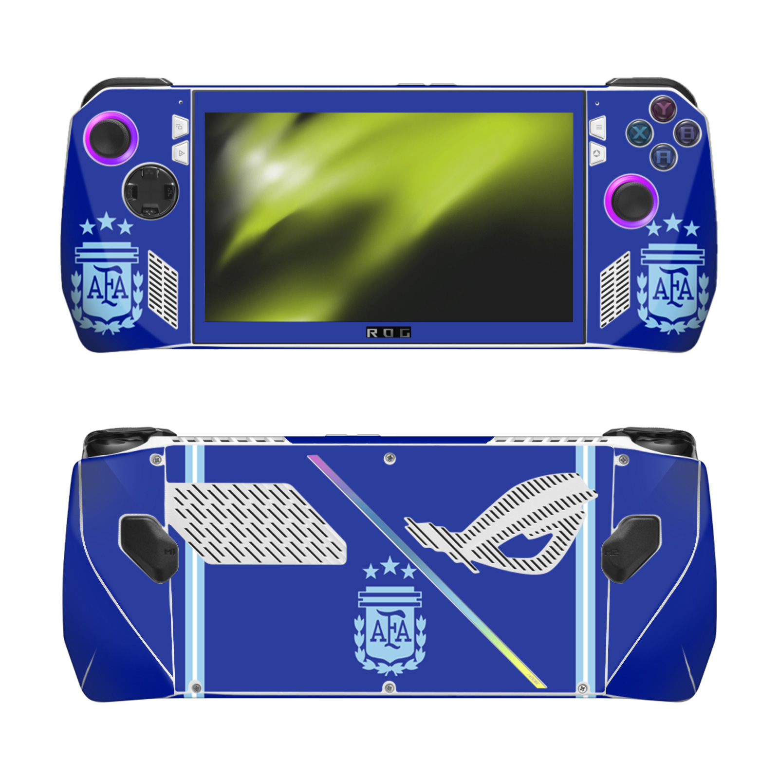 ARGENTINA NATIONAL FOOTBALL TEAM 2024/25 CREST KIT VINYL SKIN FOR ASUS ROG ALLY