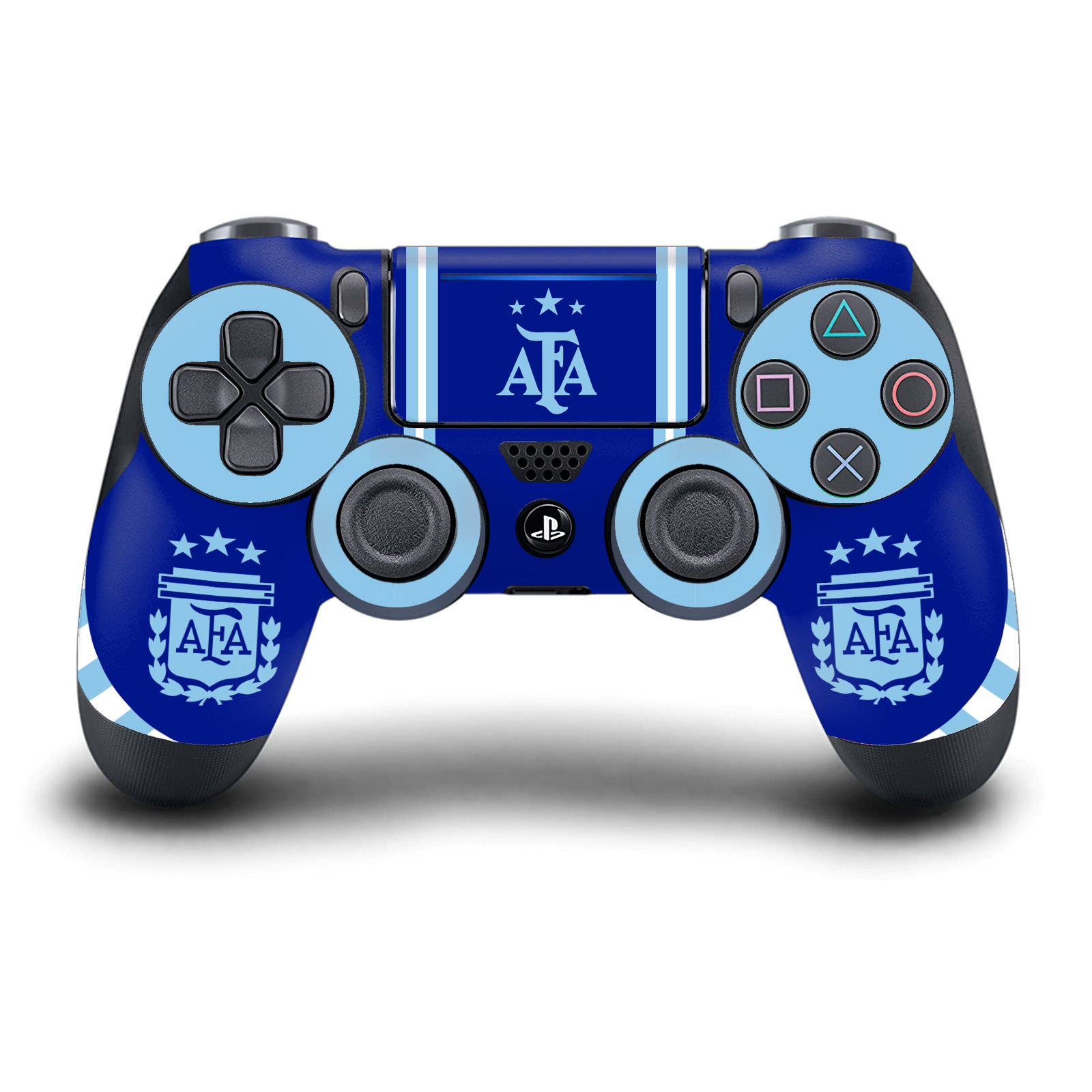 ARGENTINA FOOTBALL 24/25 CREST KIT VINYL SKIN FOR PS4 DUALSHOCK 4 CONTROLLER