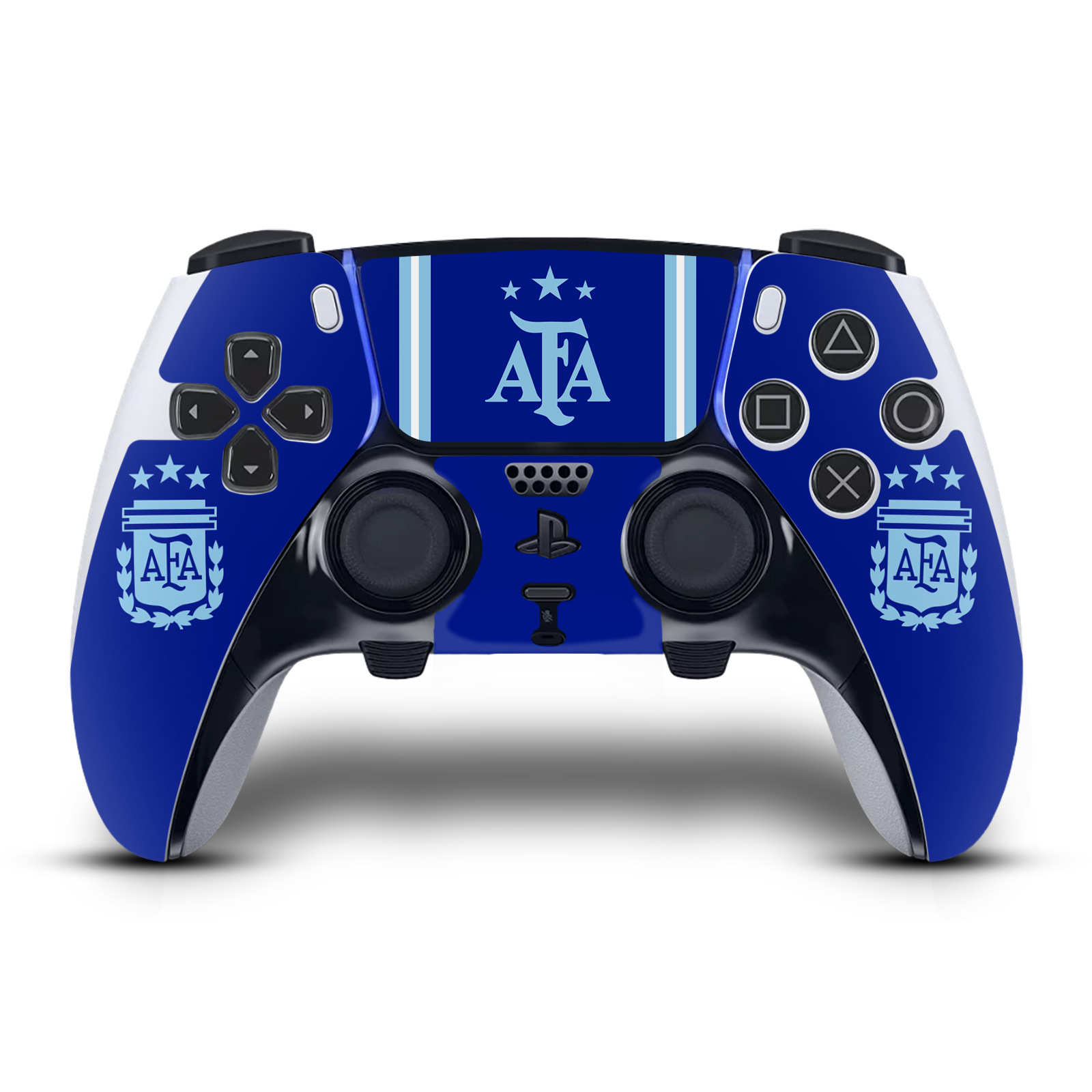 ARGENTINA FOOTBALL 24/25 CREST VINYL SKIN FOR SONY PS5 DUALSENSE EDGE CONTROLLER