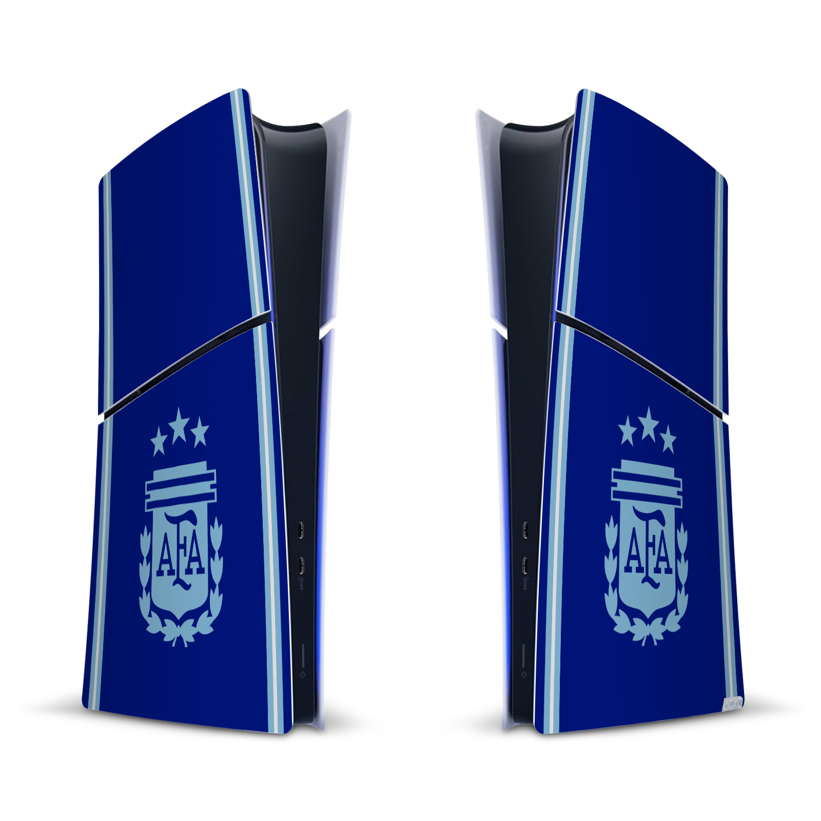 ARGENTINA FOOTBALL TEAM 24/25 CREST KIT VINYL SKIN FOR PS5 SLIM DIGITAL CONSOLE
