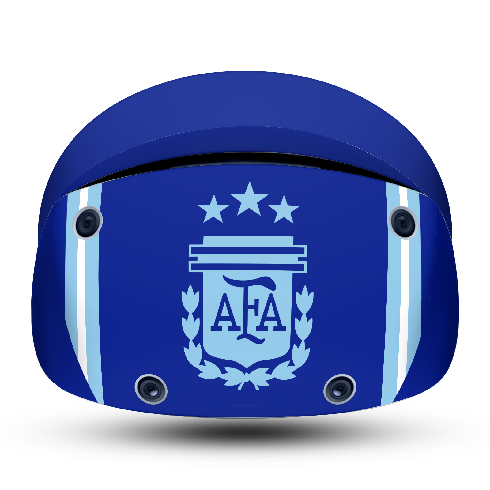 ARGENTINA NATIONAL FOOTBALL TEAM 2024/25 CREST KIT VINYL SKIN FOR PS5 PS VR2