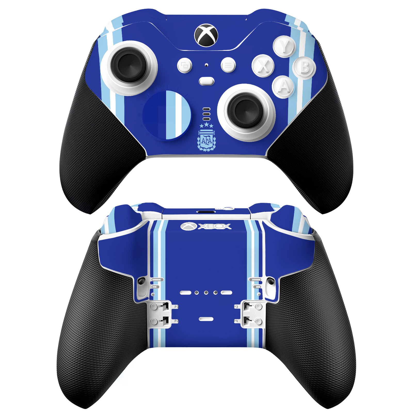 ARGENTINA FOOTBALL TEAM 2024/25 CREST KIT VINYL SKIN FOR XBOX ELITE SERIES 2