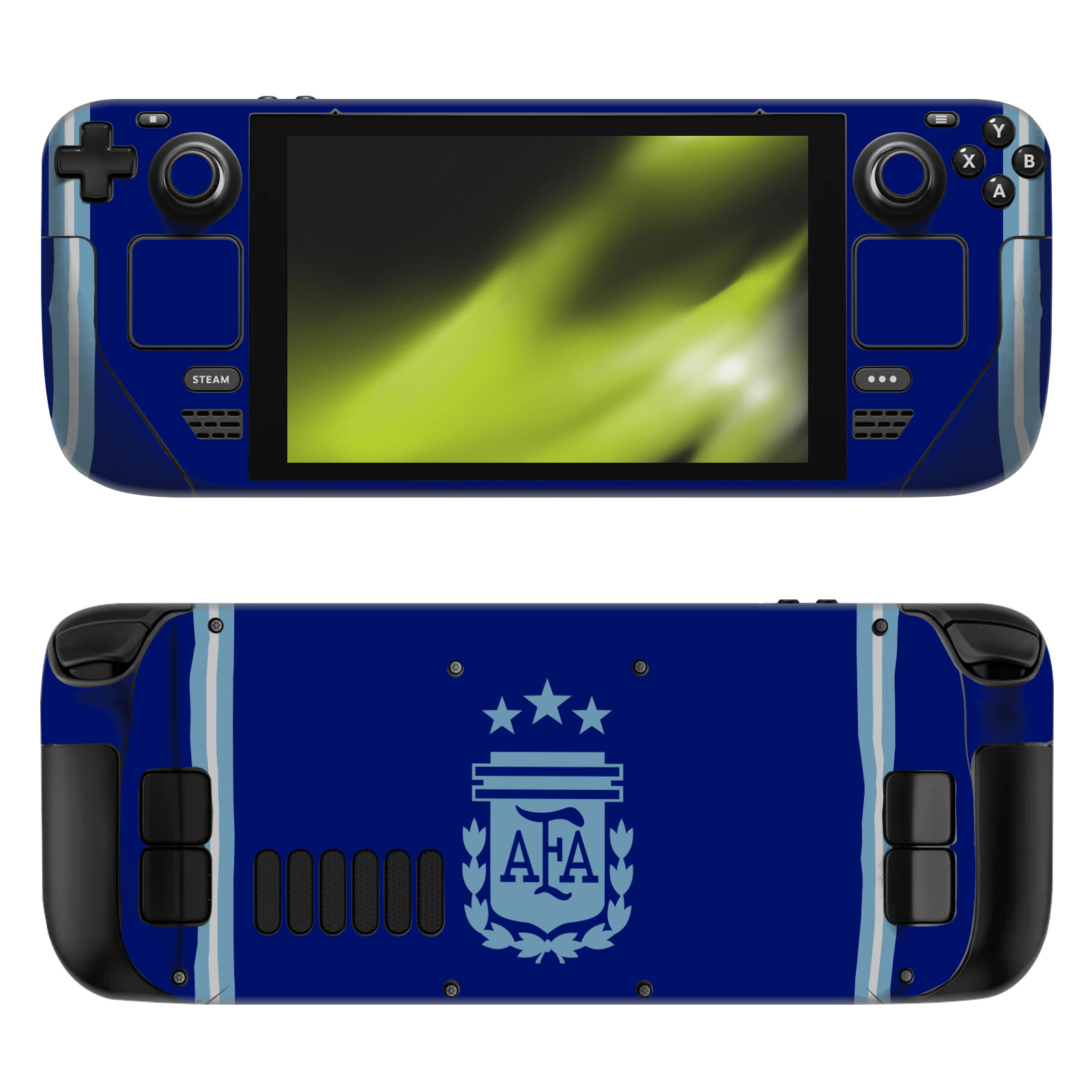 ARGENTINA NATIONAL FOOTBALL TEAM 24/25 CREST KIT VINYL SKIN FOR VALVE STEAM DECK