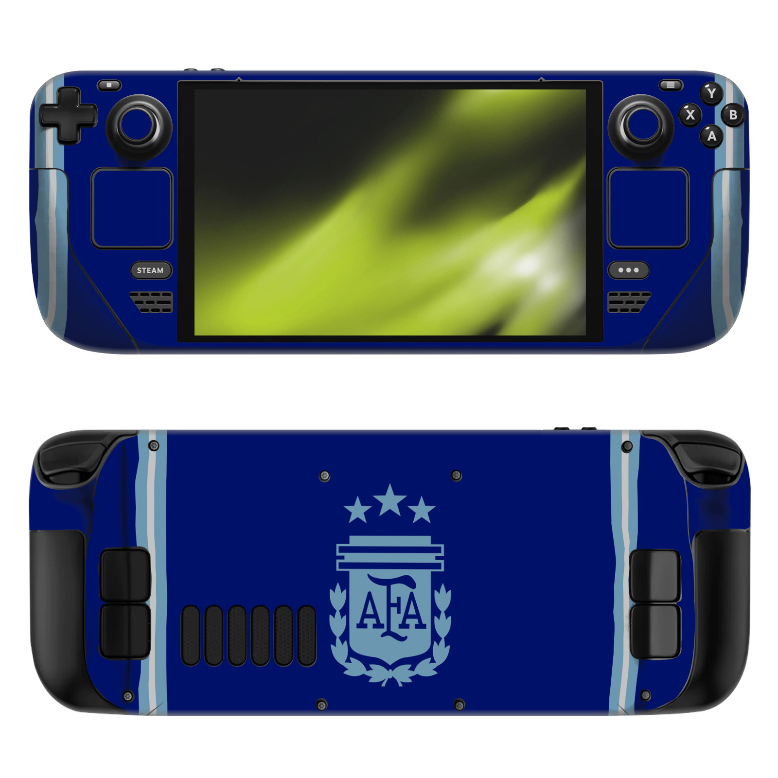 ARGENTINA NATIONAL FOOTBALL TEAM 24/25 CREST KIT VINYL SKIN FOR STEAM DECK OLED