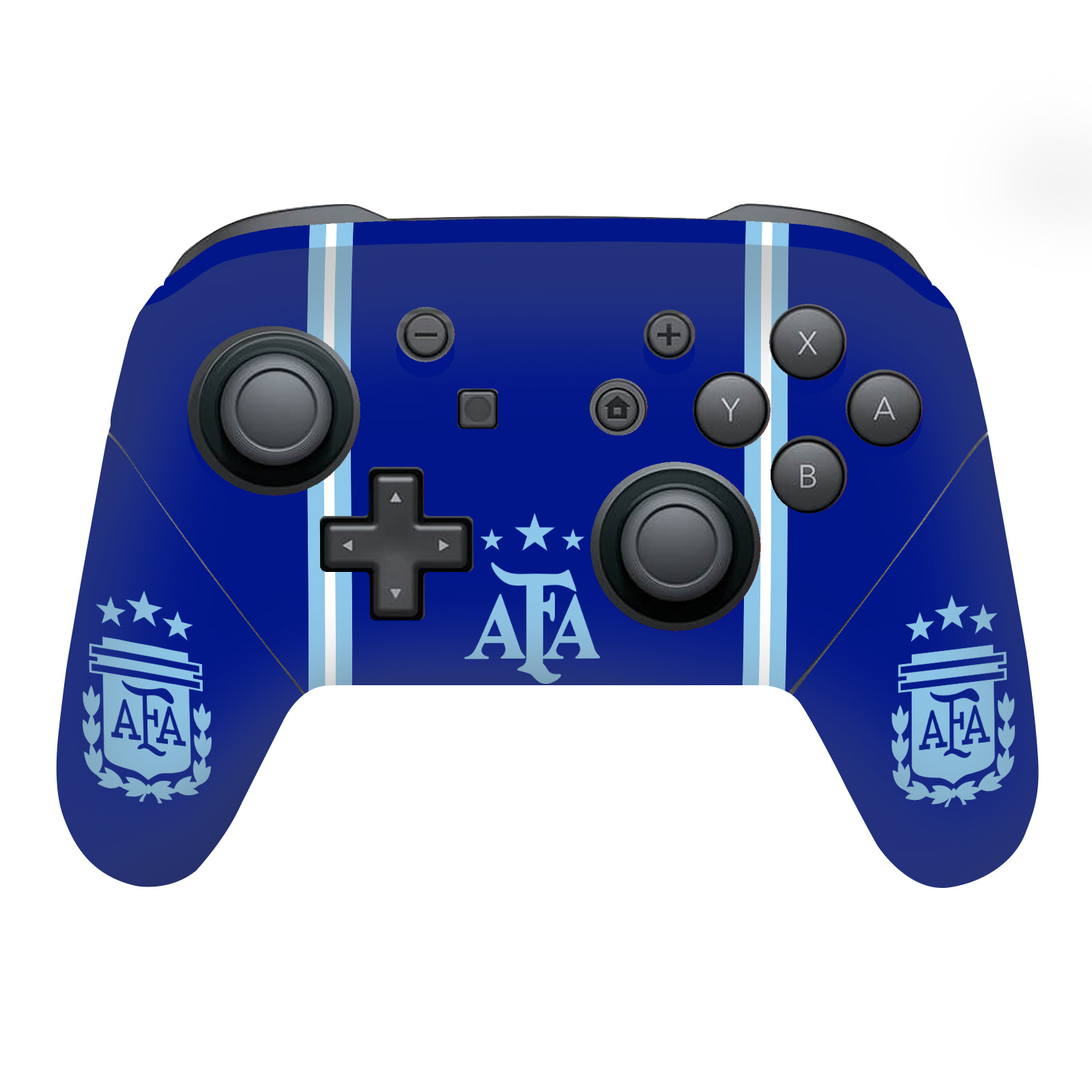 ARGENTINA FOOTBALL 24/25 CREST KIT VINYL SKIN FOR NINTENDO SWITCH PRO CONTROLLER