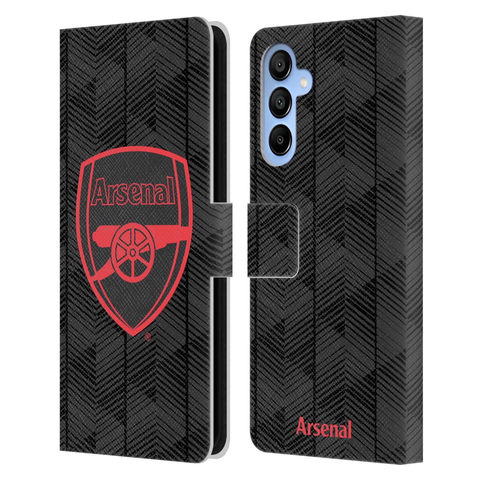 Black Leather Wallet Case for Galaxy A16 5G