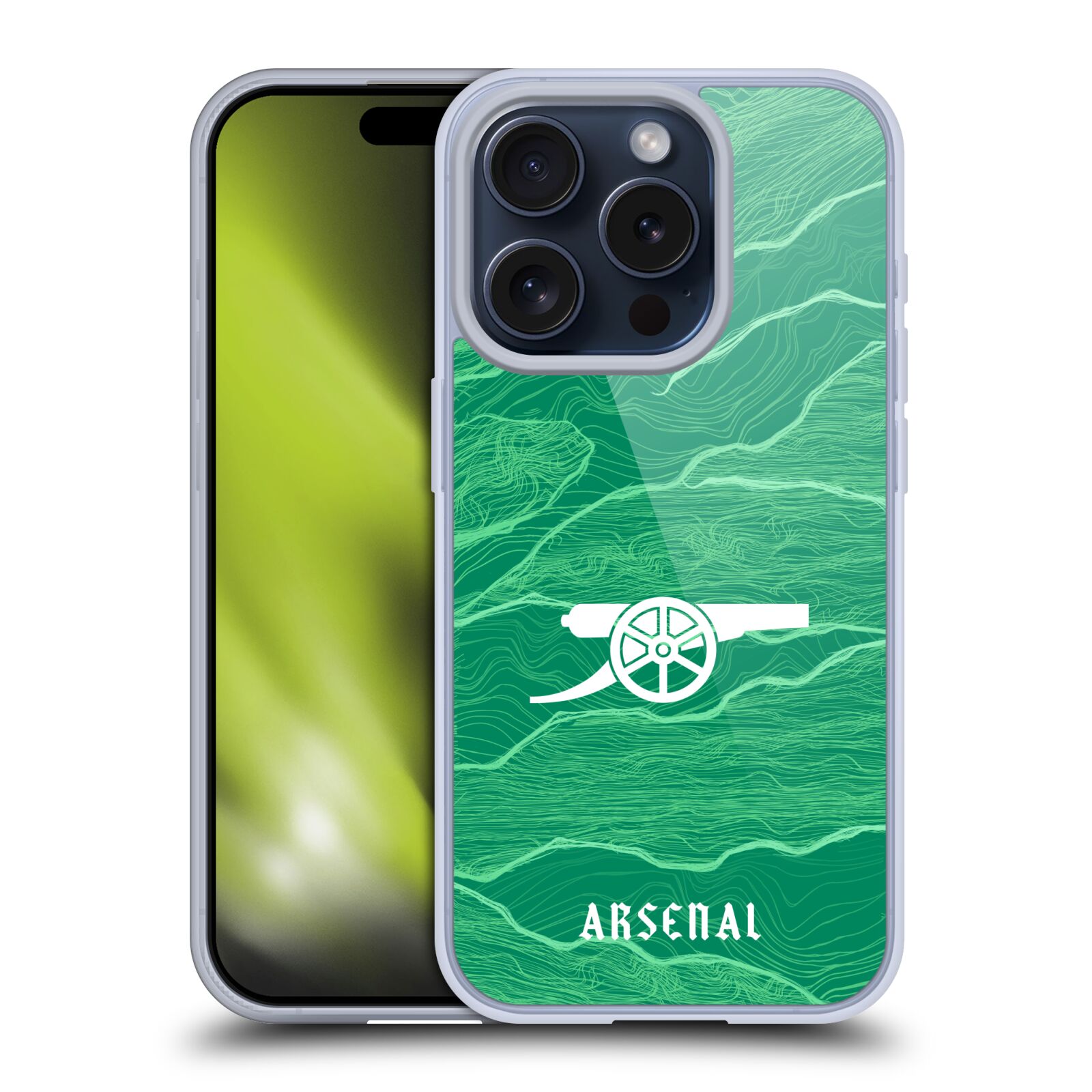 ARSENAL FC 2021/22 CREST KIT GELHÜLLE KOMPATIBEL MIT APPLE iPHONE HANDYS/MAGSAFE - Picture 9 of 11