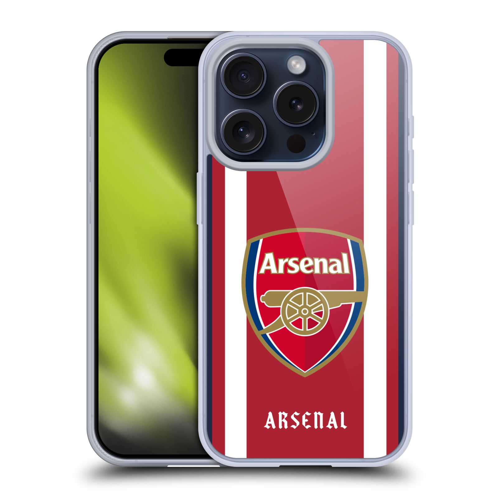 ARSENAL FC 2021/22 CREST KIT GELHÜLLE KOMPATIBEL MIT APPLE iPHONE HANDYS/MAGSAFE - Picture 10 of 11