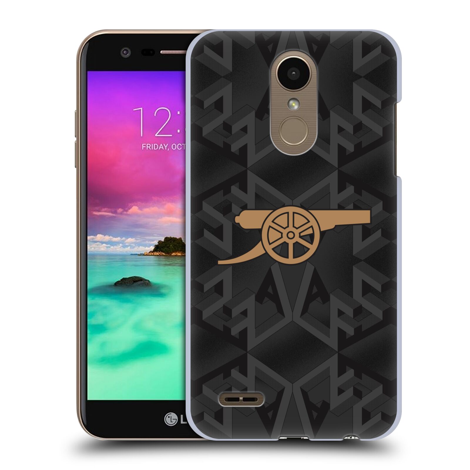 OFFICIAL ARSENAL FC 2022/23 CREST KIT HARD BACK CASE FOR LG PHONES 1 - 第 8/9 張圖片