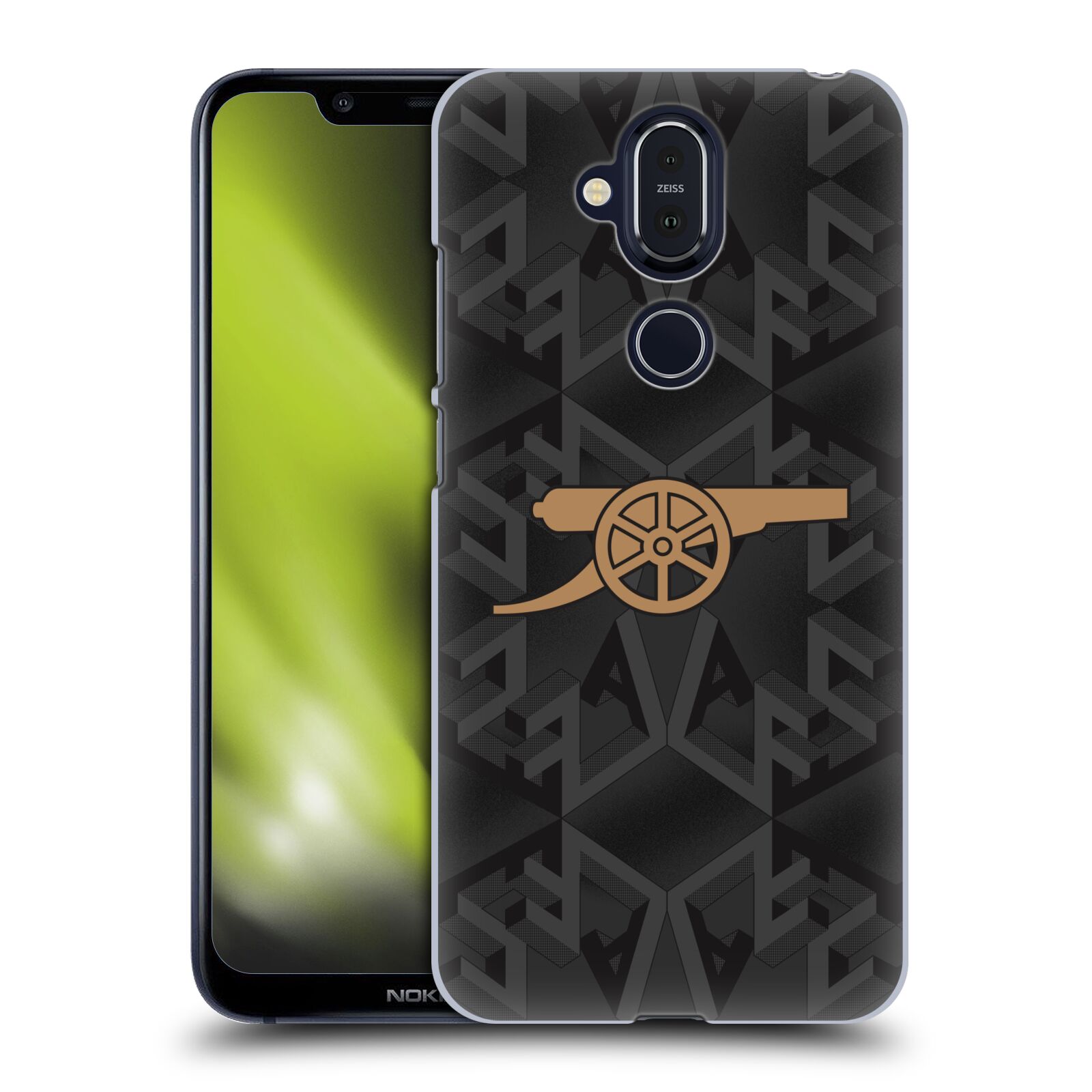 OFFICIAL ARSENAL FC 2022/23 CREST KIT HARD BACK CASE FOR NOKIA PHONES 1 - 第 8/9 張圖片