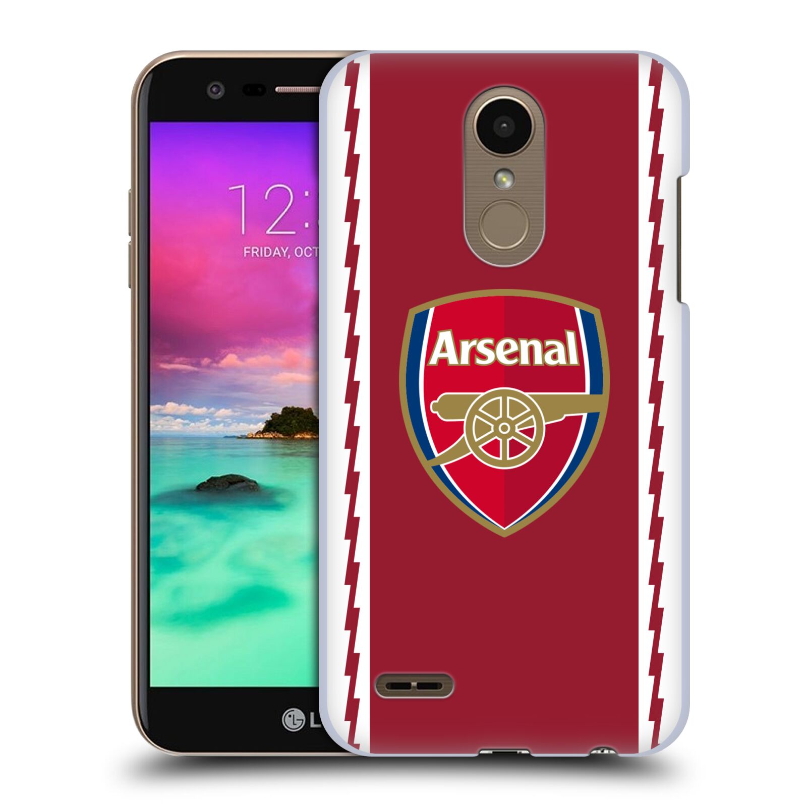 OFFICIAL ARSENAL FC 2022/23 CREST KIT HARD BACK CASE FOR LG PHONES 1 - 第 9/9 張圖片
