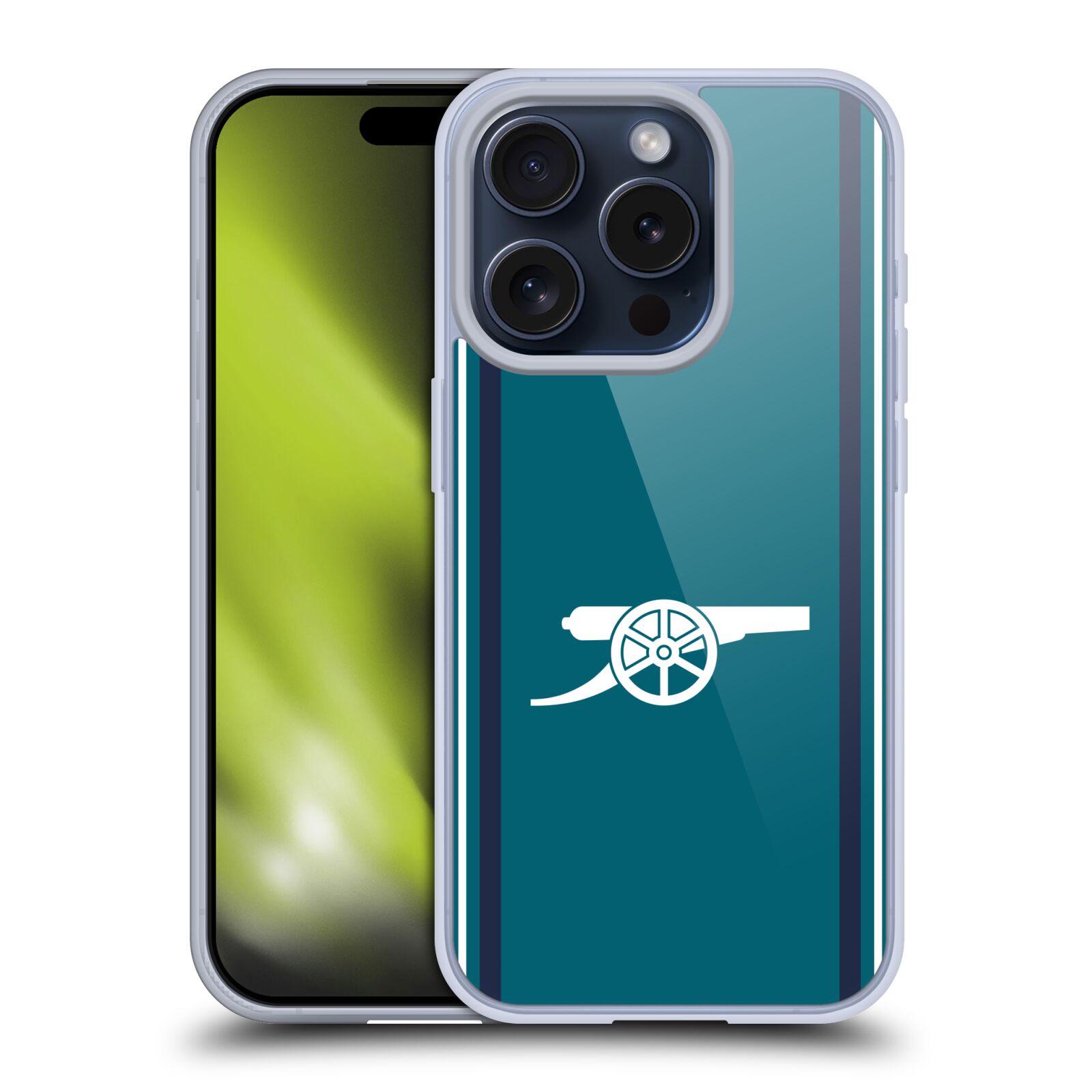 ARSENAL FC 2023/24 CREST KIT GEL CASE COMPATIBLE WITH APPLE iPHONE & MAGSAFE - Picture 11 of 11