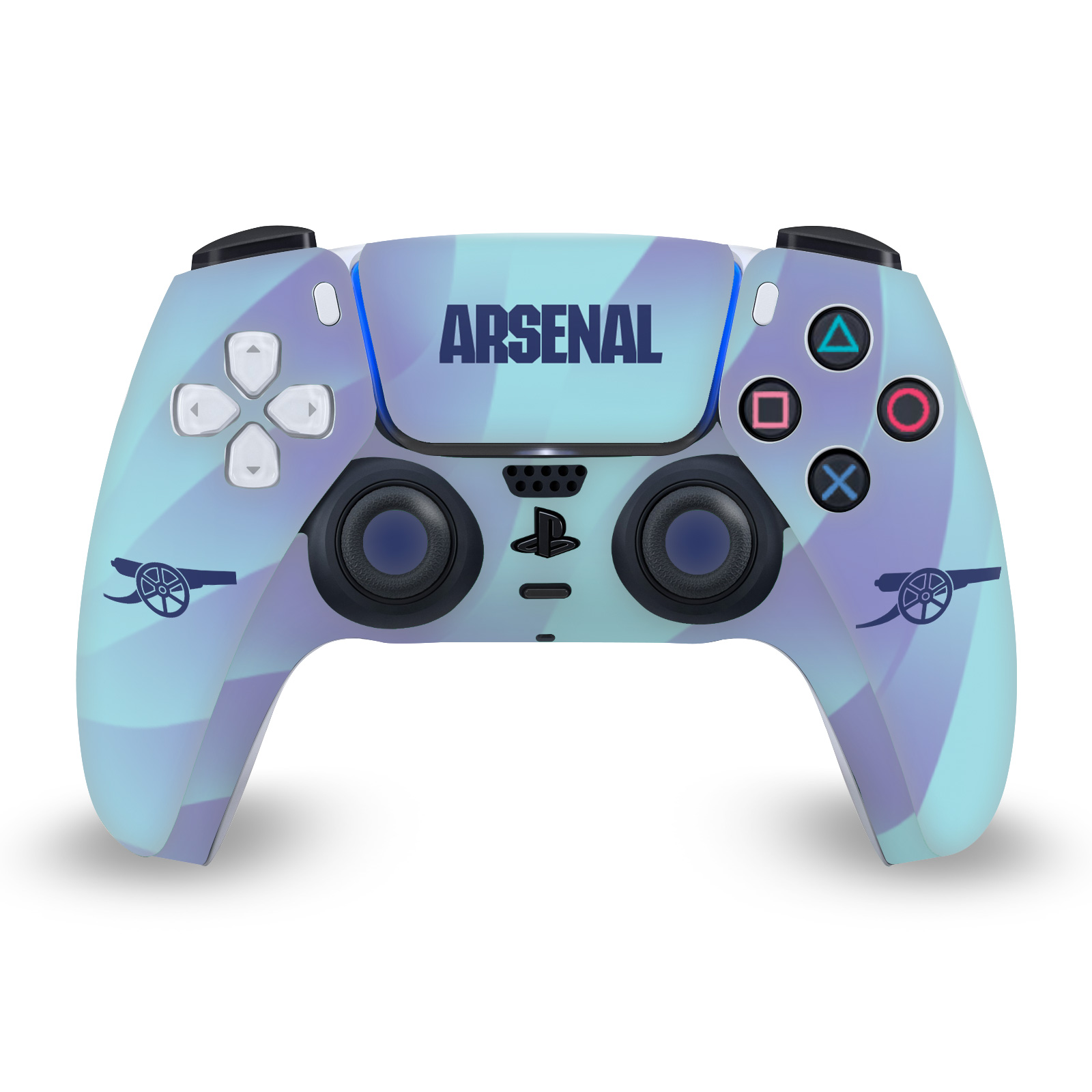 ARSENAL FC 2024/25 TRIKOT VINYL SKIN DECAL FOR SONY PS5 DUALSENSE CONTROLLER - Picture 8 of 8