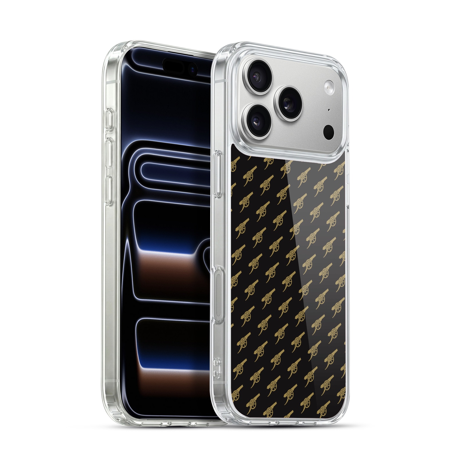 OFFICIAL ARSENAL FC 2017/18 CREST PATTERNS SOFT GEL CASE FOR APPLE