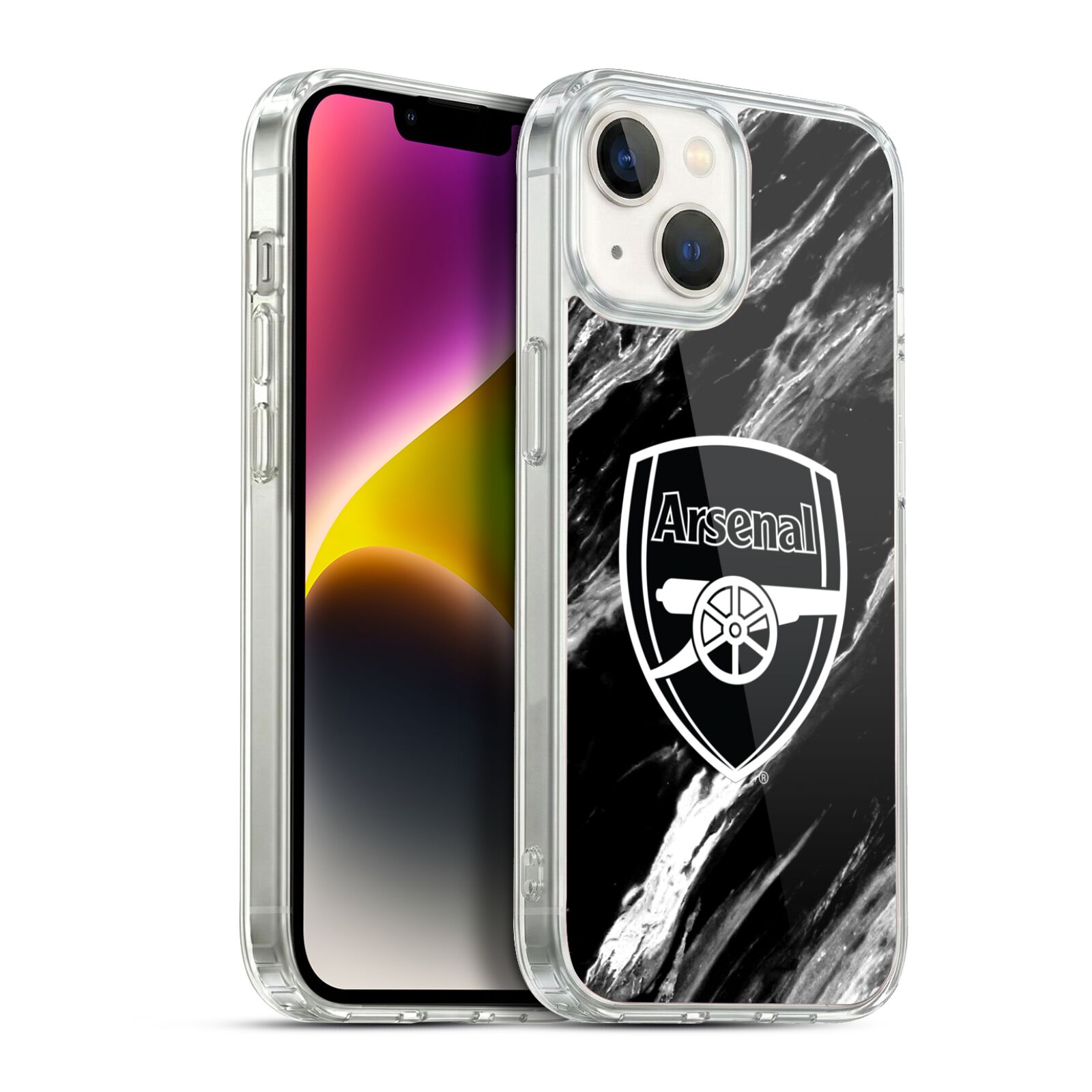 Marble Hybrid MagSafe Case for iPhone 14
