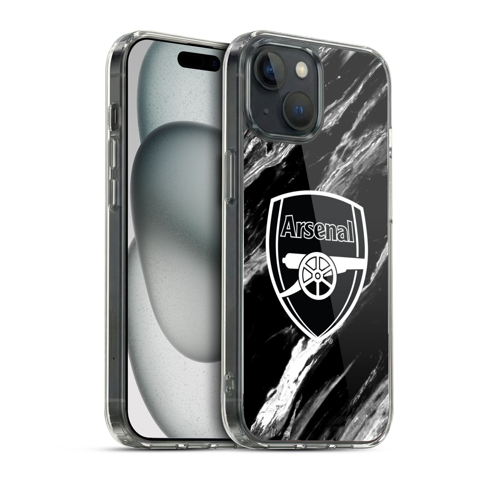 Marble Hybrid MagSafe Case for iPhone 15
