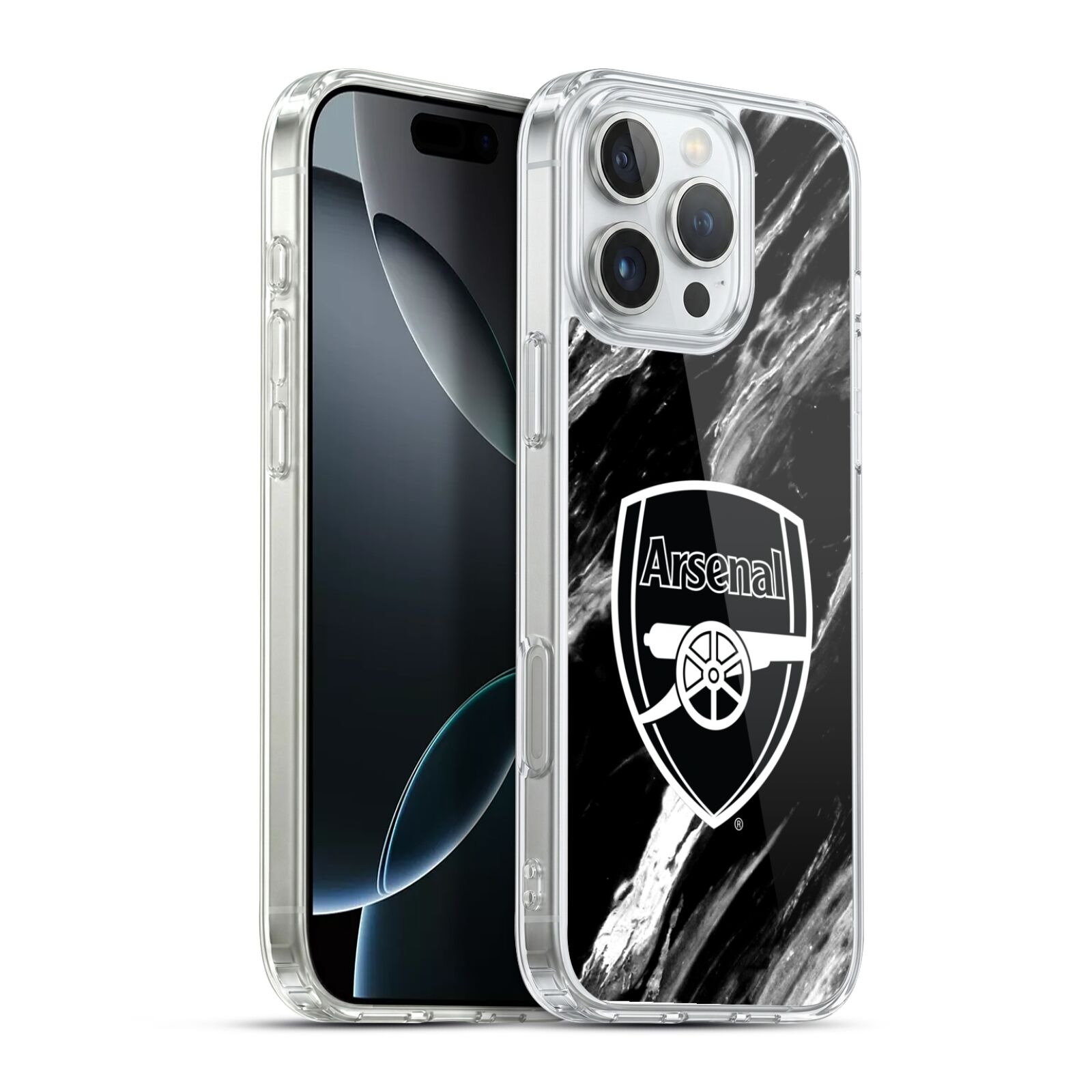Marble Hybrid MagSafe Case for iPhone 16 Pro Max