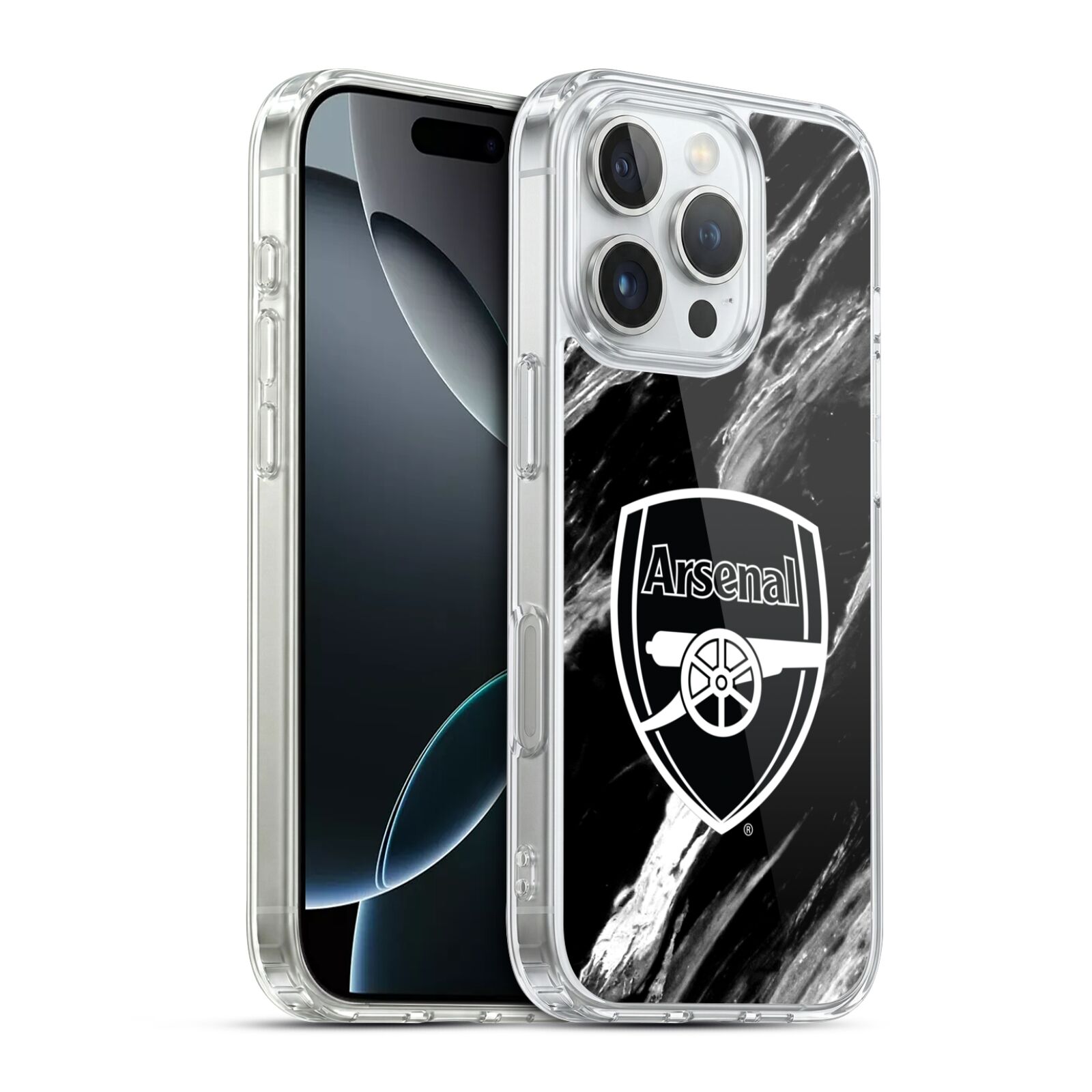 Marble Hybrid MagSafe Case for iPhone 16 Pro