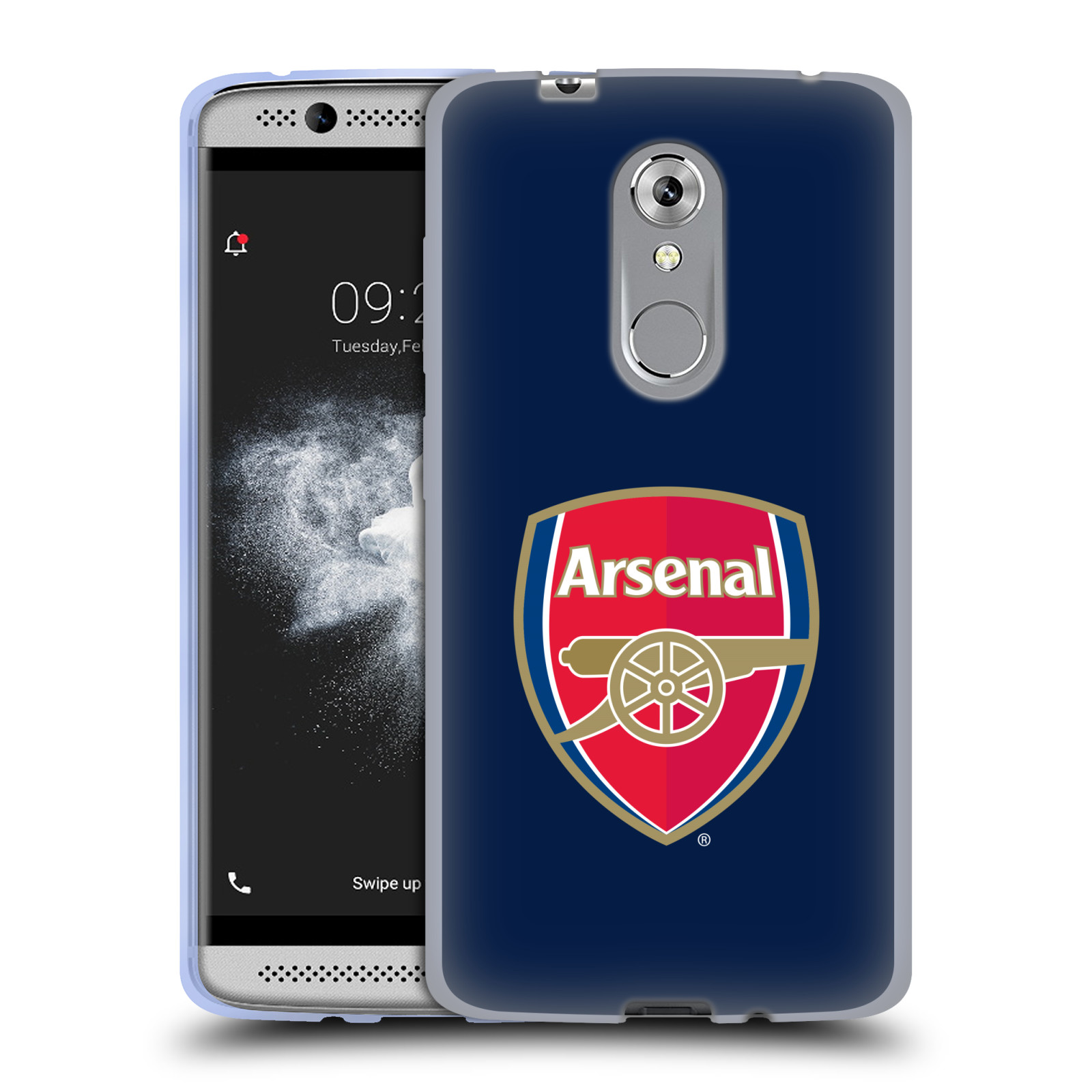 OFFICIAL ARSENAL FC CREST 2 SOFT GEL CASE FOR ZTE PHONES - Picture 10 of 19