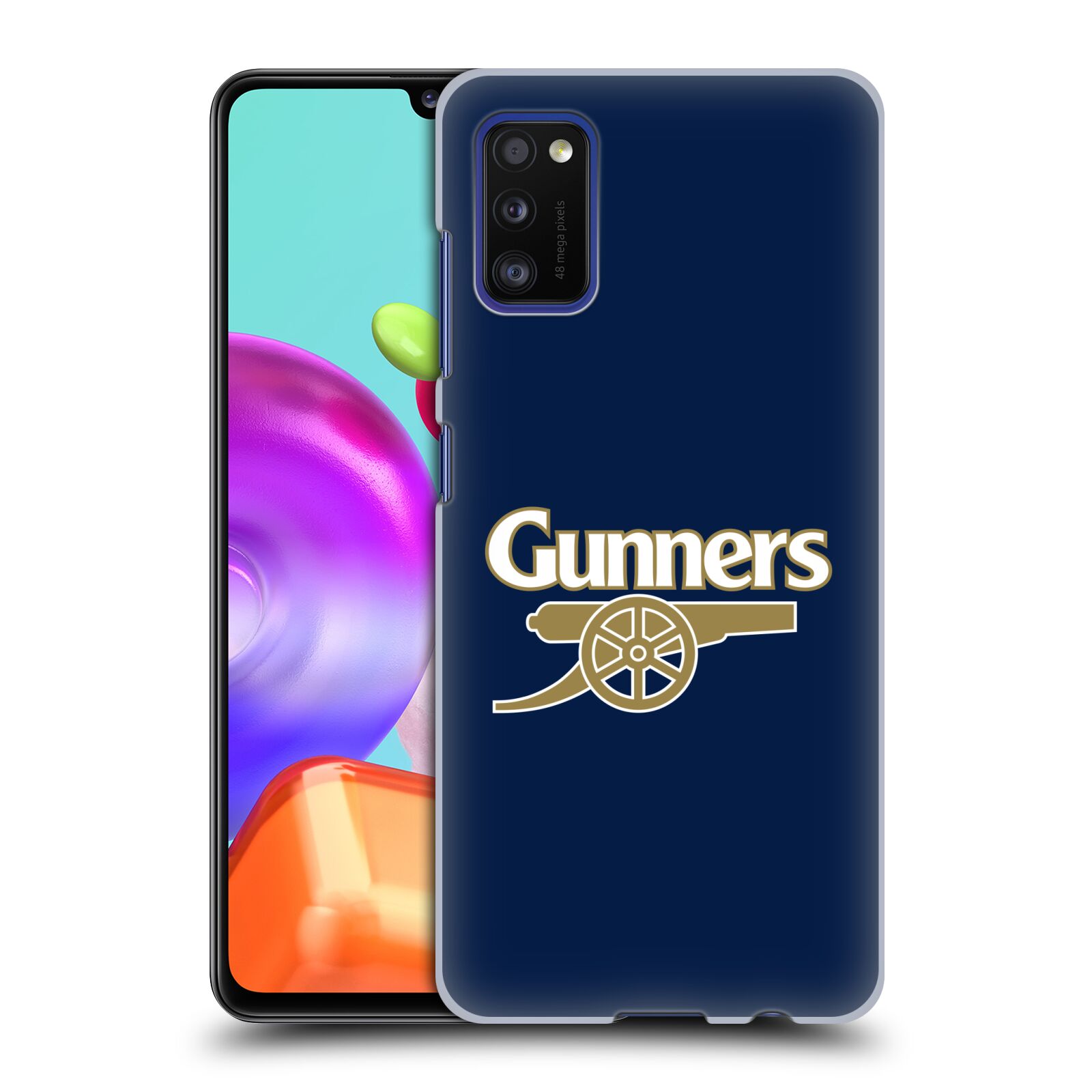 Plastové pouzdro na mobil Samsung Galaxy A41 - Head Case - Arsenal FC - Gunners (Plastový kryt, pouzdro, obal na mobilní telefon s motivem klubu Arsenal FC - Gunners pro Samsung Galaxy A41 A415F Dual SIM)