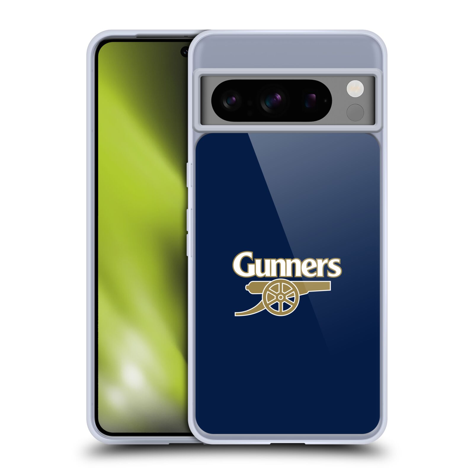 Silikonové lesklé pouzdro - Google Pixel 8 Pro - Head Case - Arsenal FC - Gunners (Lesklý silikonový kryt, obal, pouzdro na mobilní telefon s motivem klubu Arsenal FC - Gunners pro Google Pixel 8 Pro)