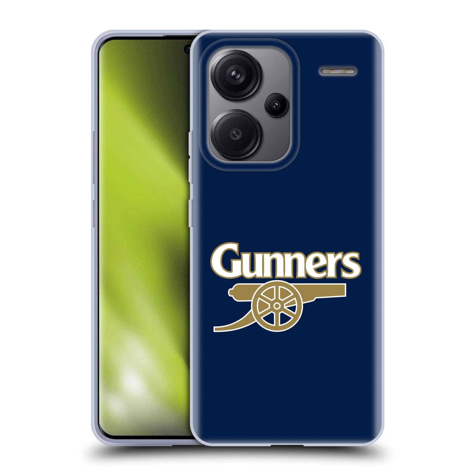 Silikonové pouzdro - Xiaomi Redmi Note 13 Pro Plus 5G - Head Case - Arsenal FC - Gunners (Silikonový kryt, obal, pouzdro na mobilní telefon s motivem klubu Arsenal FC - Gunners pro Xiaomi Redmi Note 13 Pro Plus 5G)