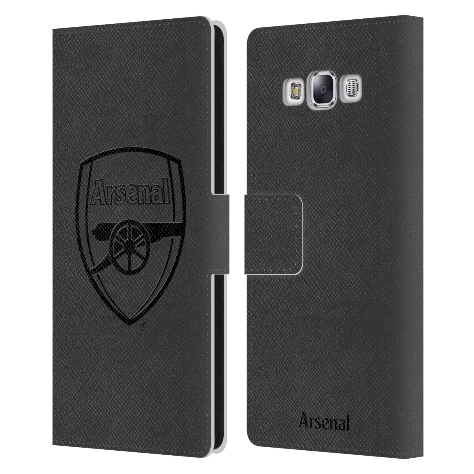 OFFICIAL ARSENAL FC CREST 2 LEATHER BOOK WALLET CASE COVER FOR SAMSUNG PHONES 3 - Picture 7 of 18