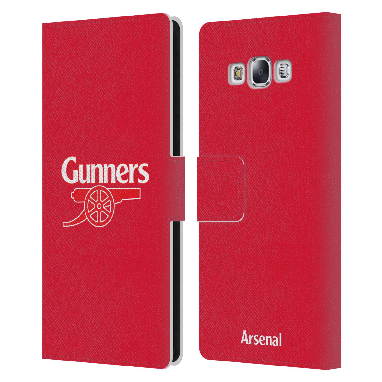 OFFICIAL ARSENAL FC CREST 2 LEATHER BOOK WALLET CASE COVER FOR SAMSUNG PHONES 3 - Picture 12 of 18