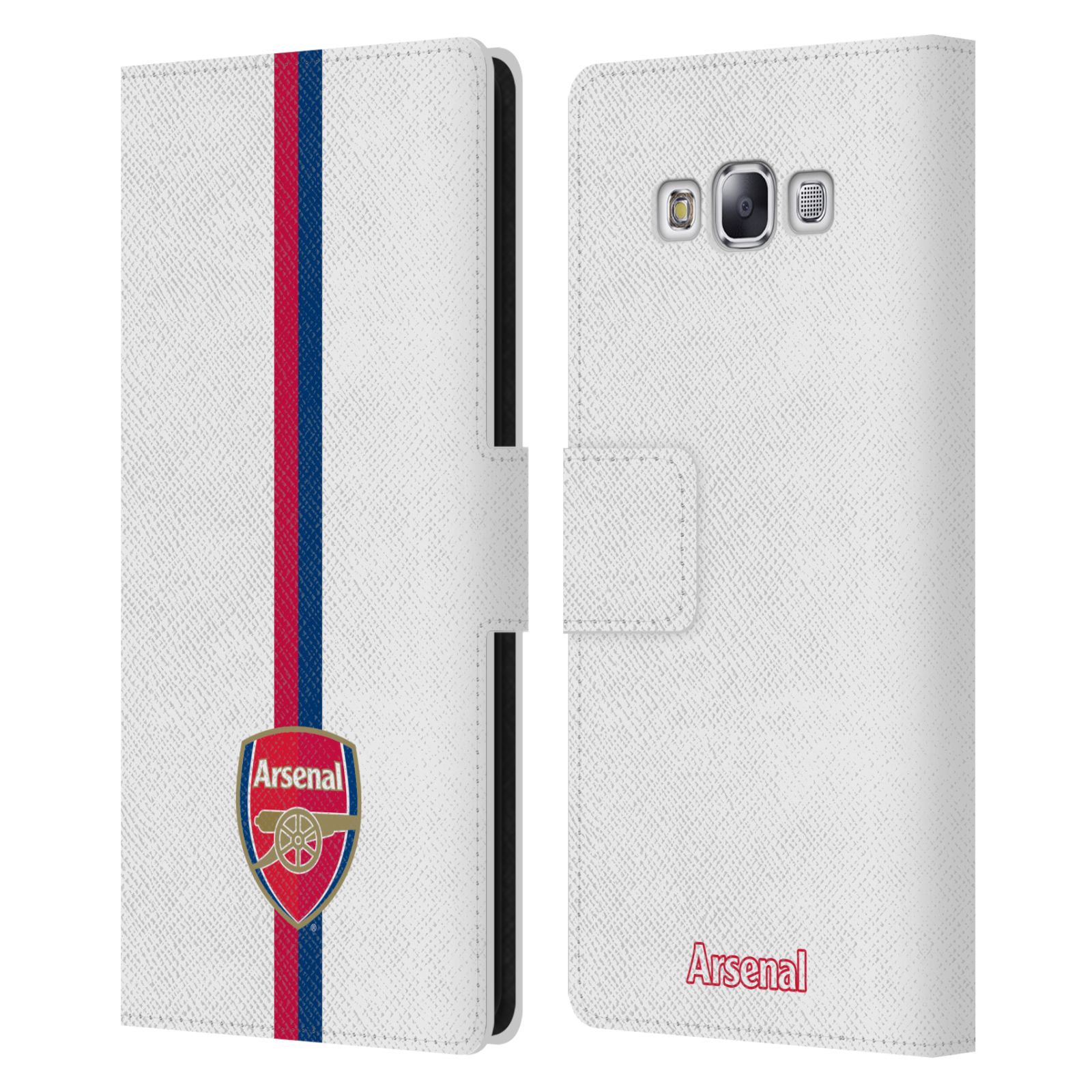 OFFICIAL ARSENAL FC CREST 2 LEATHER BOOK WALLET CASE COVER FOR SAMSUNG PHONES 3 - Picture 14 of 18