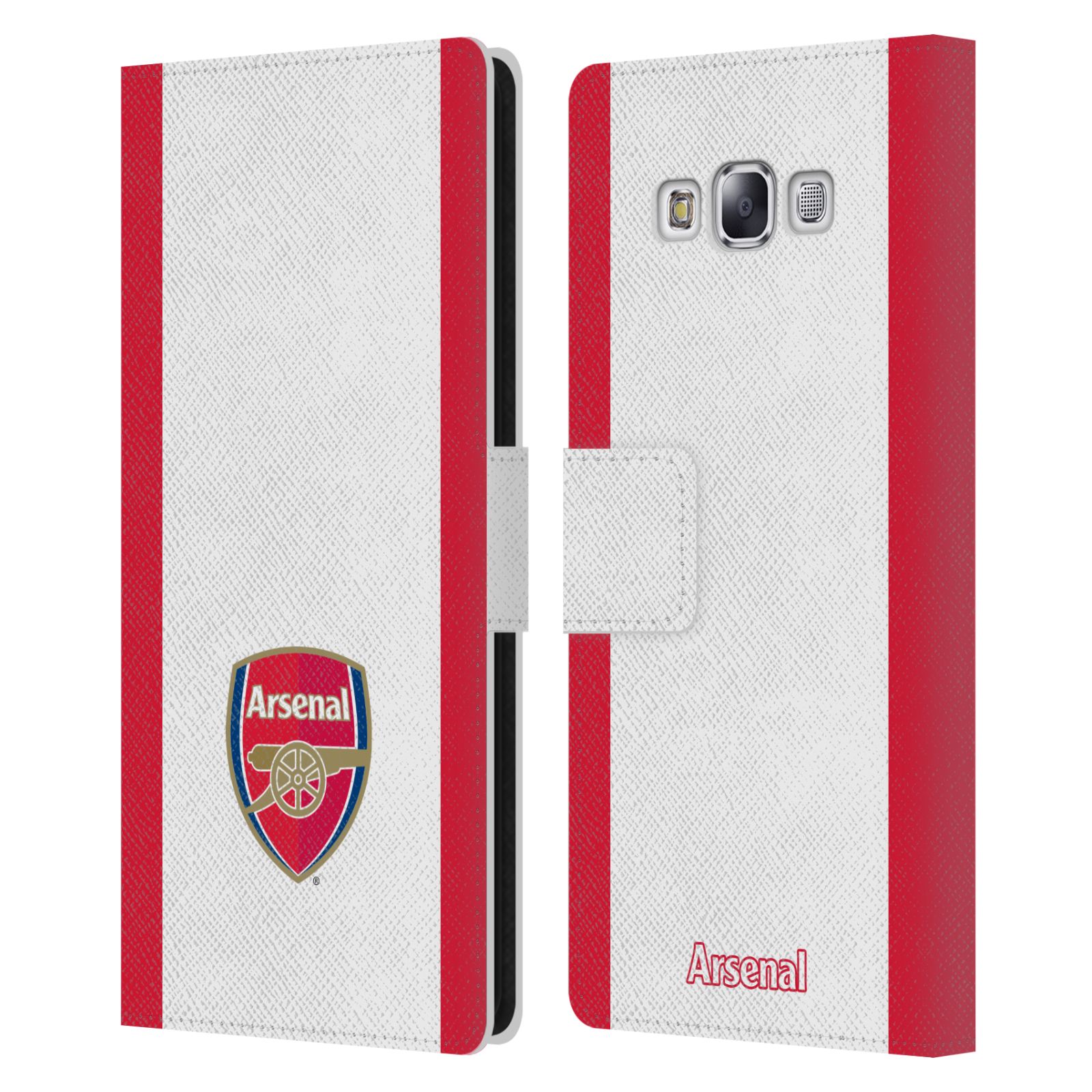 OFFICIAL ARSENAL FC CREST 2 LEATHER BOOK WALLET CASE COVER FOR SAMSUNG PHONES 3 - Picture 15 of 18