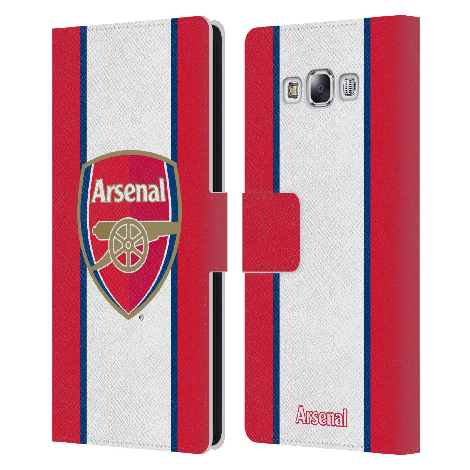OFFICIAL ARSENAL FC CREST 2 LEATHER BOOK WALLET CASE COVER FOR SAMSUNG PHONES 3 - Picture 16 of 18