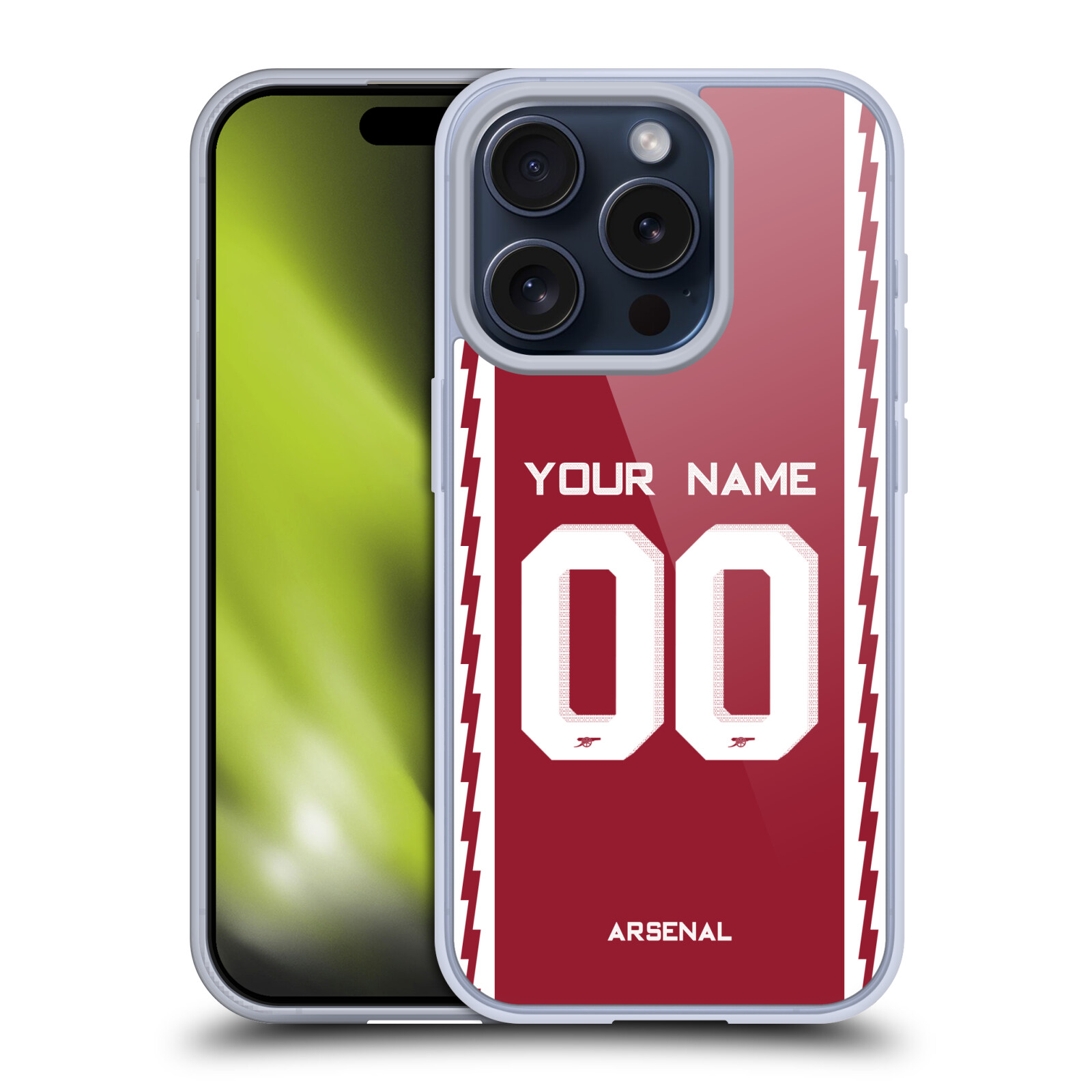 CUSTOM ARSENAL FC TROUSSE 2022/23 ÉTUI COQUE EN GEL POUR APPLE iPHONE TÉLÉPHONES - Photo 8 sur 8