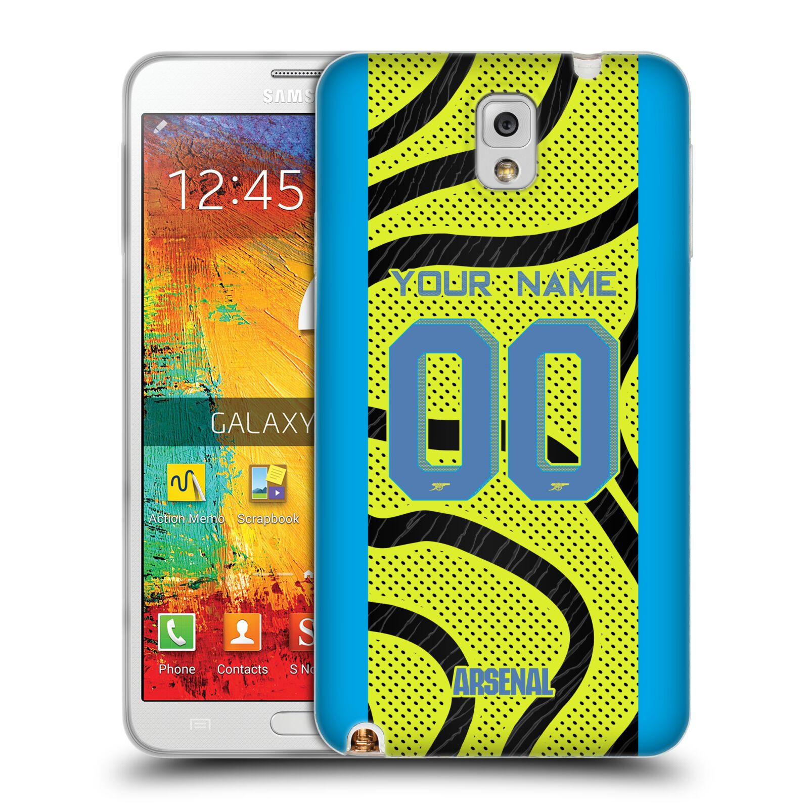 CUSTOM PERSONALISED ARSENAL FC 2023/24 KIT SOFT GEL CASE FOR SAMSUNG PHONES 2 - Picture 8 of 8