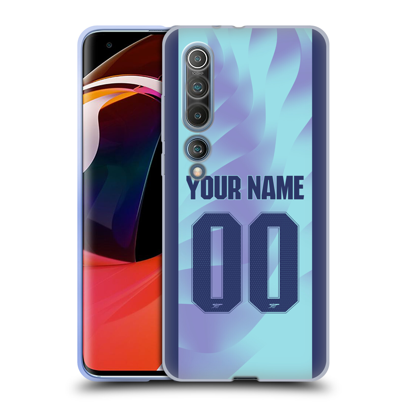 CUSTOM CUSTOMISED PERSONALISED ARSENAL FC 2024/25 KIT GEL CASE FOR XIAOMI PHONES - Picture 10 of 10