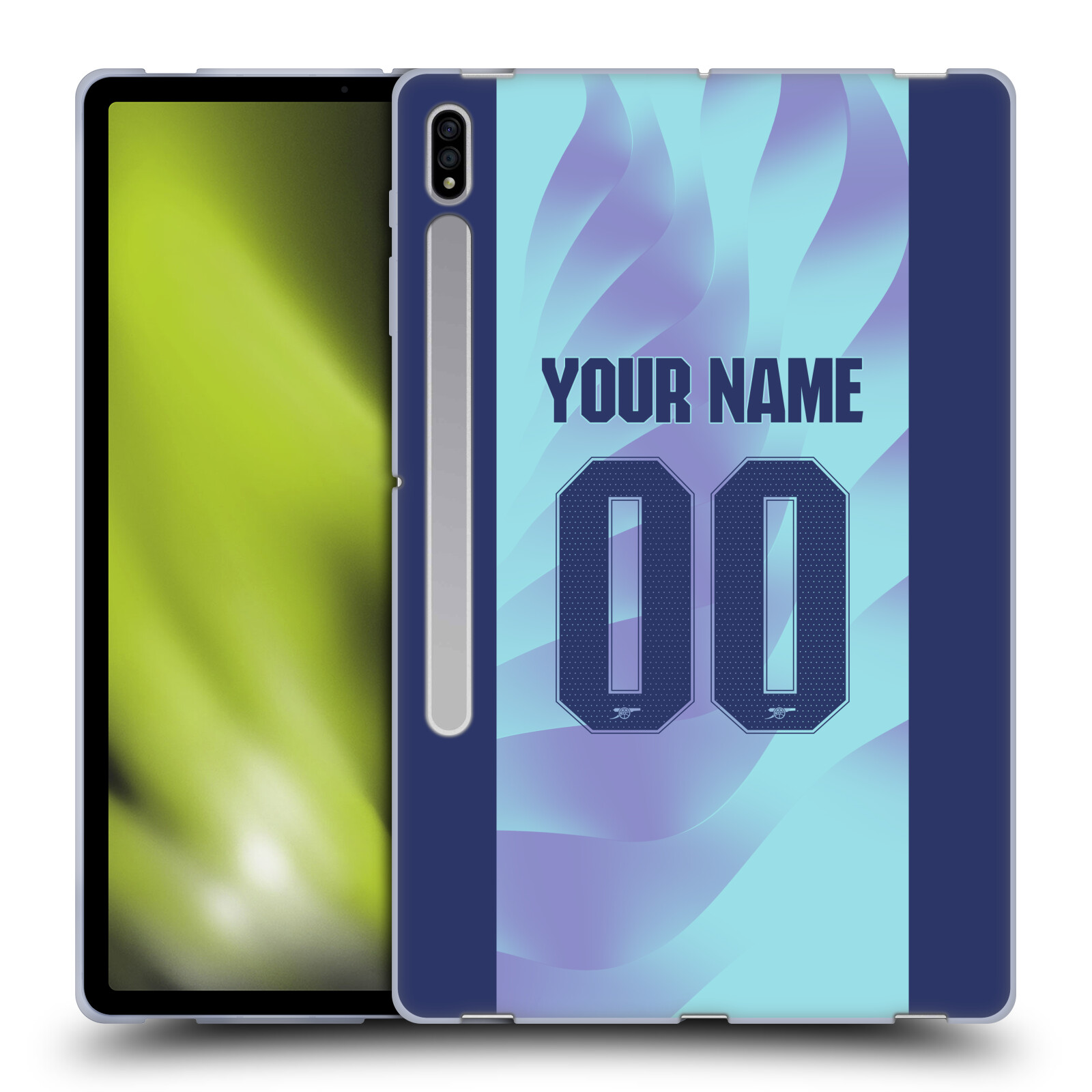 CUSTOM PERSONALIZED ARSENAL FC 2024/25 KIT SOFT GEL CASE FOR SAMSUNG TABLETS 1 - 第 10/10 張圖片