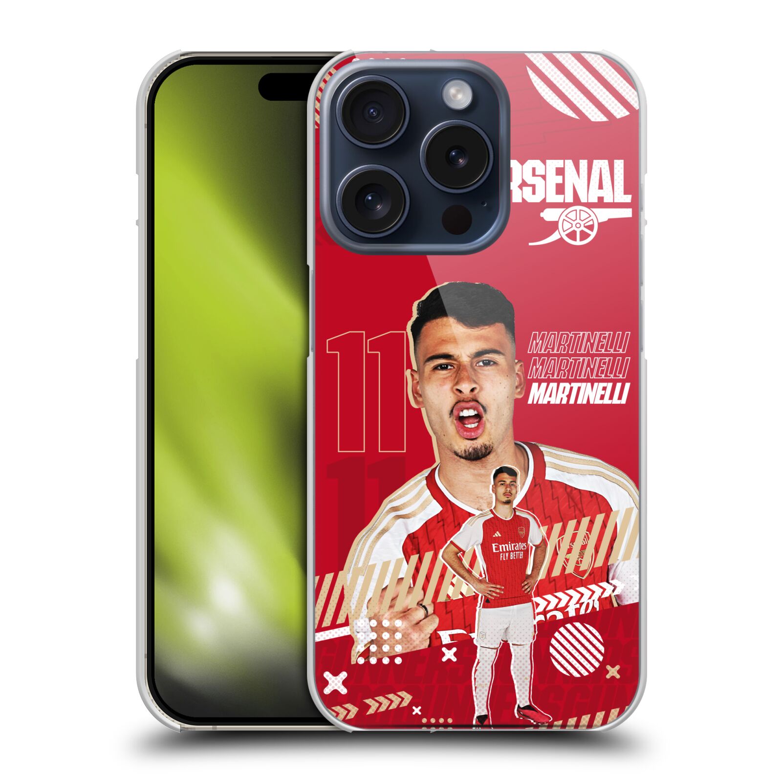 OFFICIAL ARSENAL FC 2023/24 FIRST TEAM HARD BACK CASE FOR APPLE iPHONE PHONES - 第 12/14 張圖片