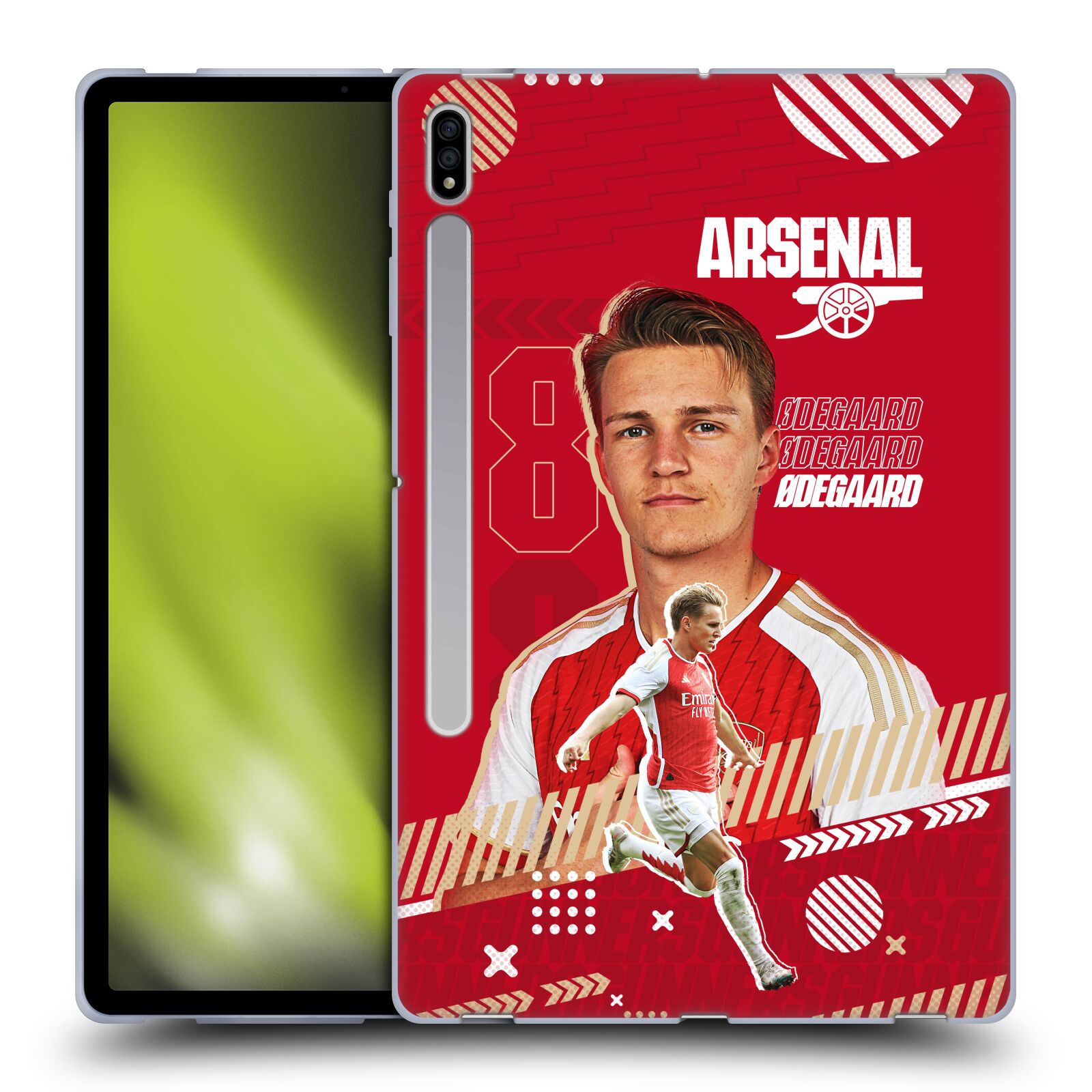 OFFICIAL ARSENAL FC 2023/24 FIRST TEAM GEL CASE FOR SAMSUNG TABLETS 1 - Picture 14 of 14