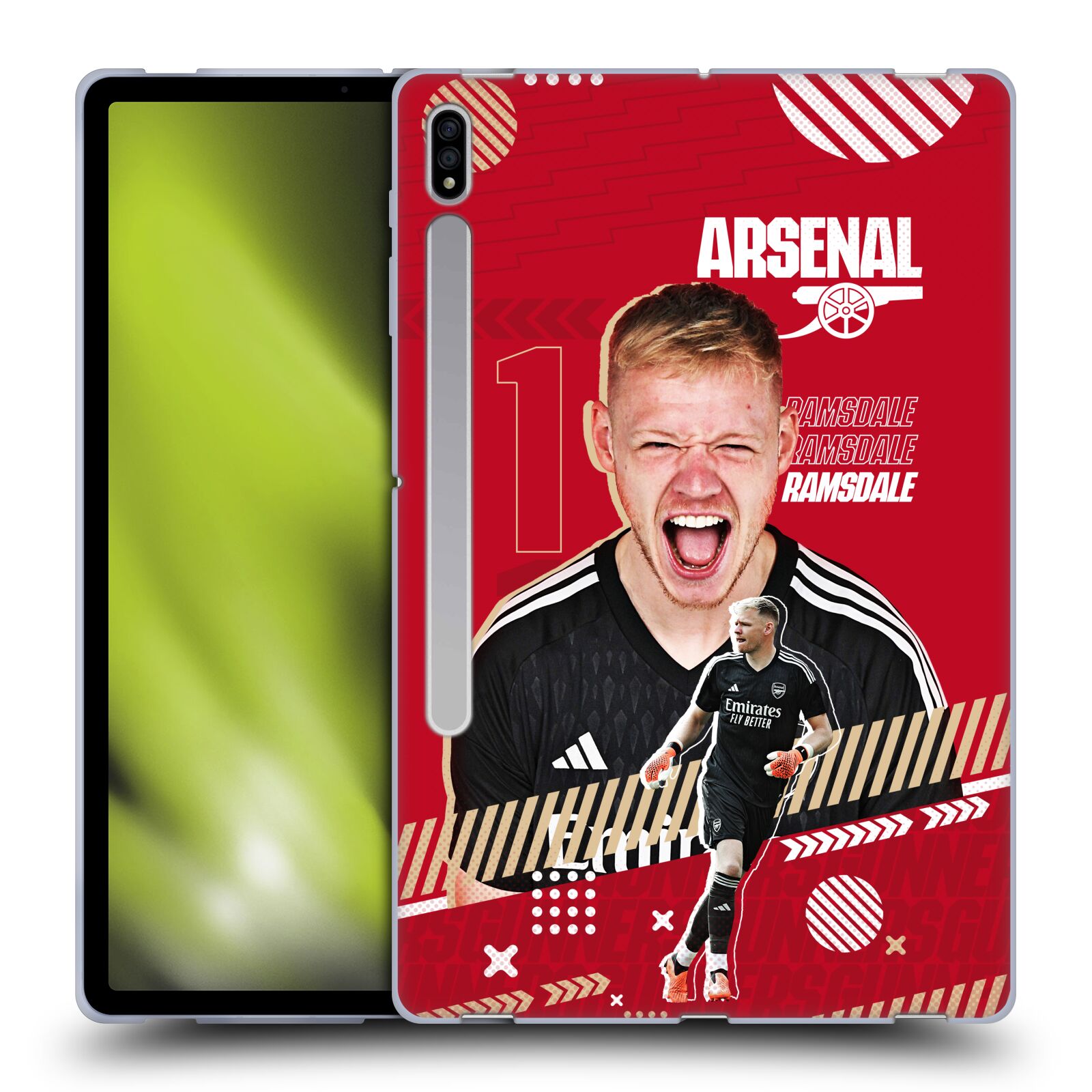 OFFICIAL ARSENAL FC 2023/24 FIRST TEAM GEL CASE FOR SAMSUNG TABLETS 1 - Picture 8 of 14