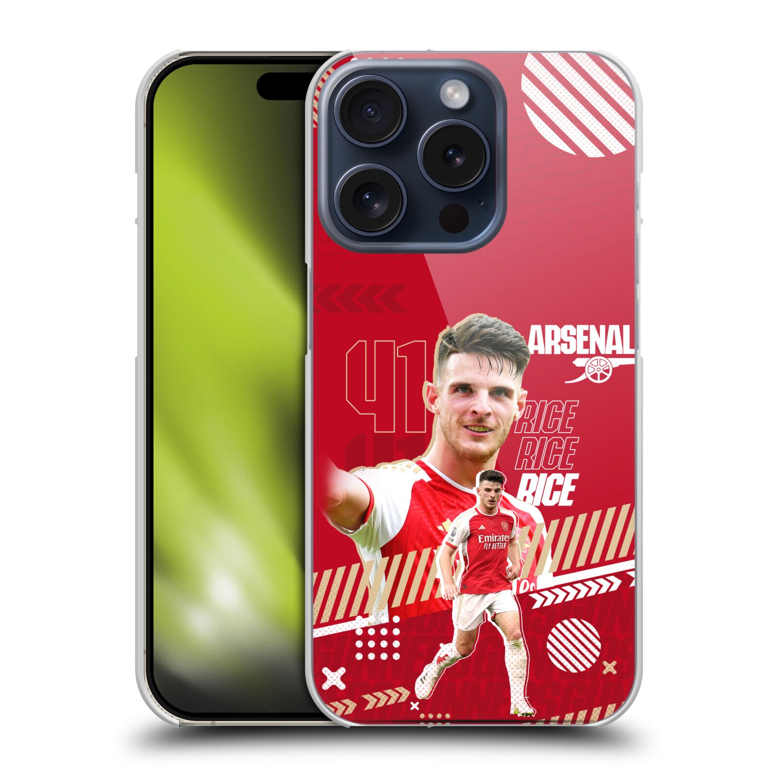 OFFICIAL ARSENAL FC 2023/24 FIRST TEAM HARD BACK CASE FOR APPLE iPHONE PHONES - 第 11/14 張圖片