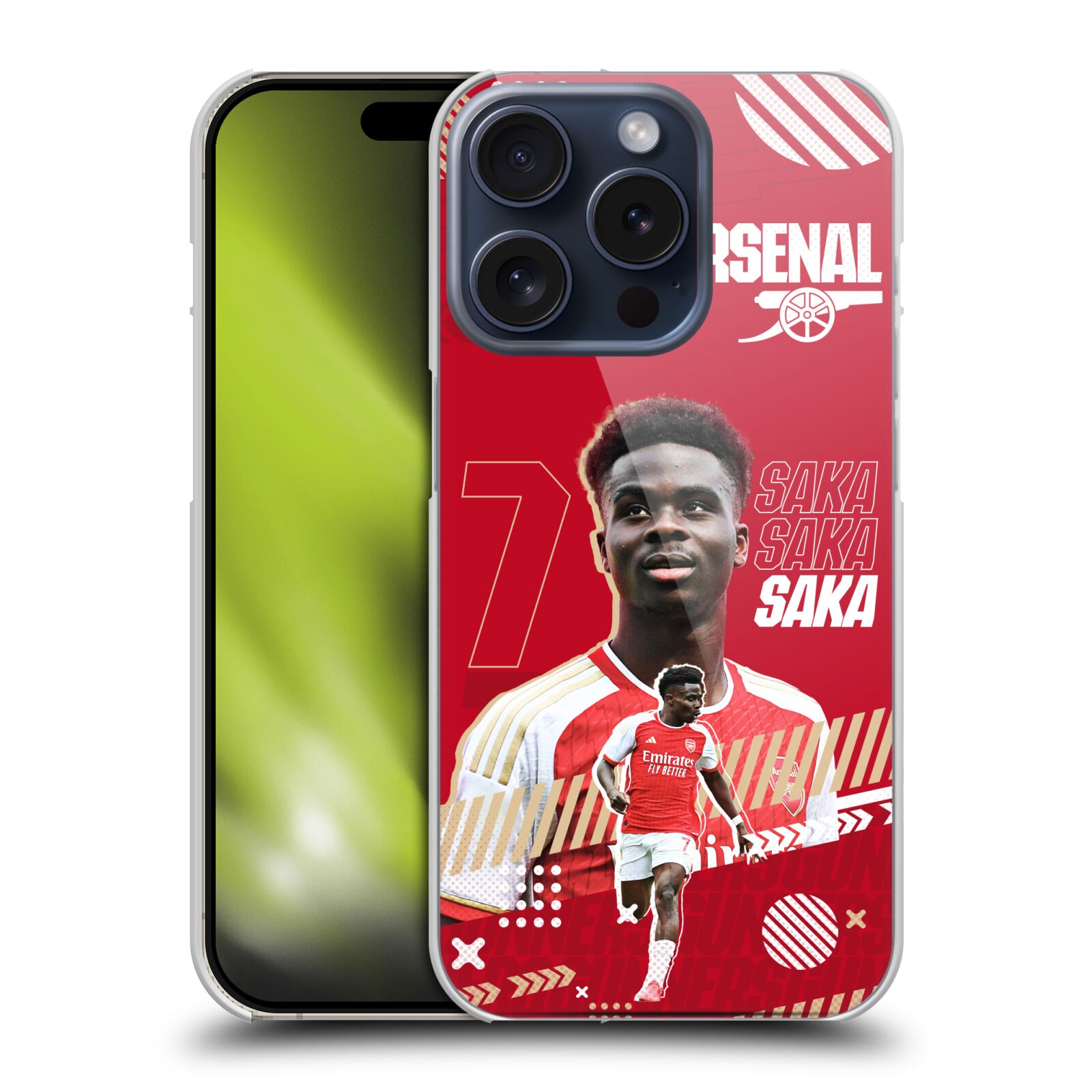 OFFICIAL ARSENAL FC 2023/24 FIRST TEAM HARD BACK CASE FOR APPLE iPHONE PHONES - 第 10/14 張圖片