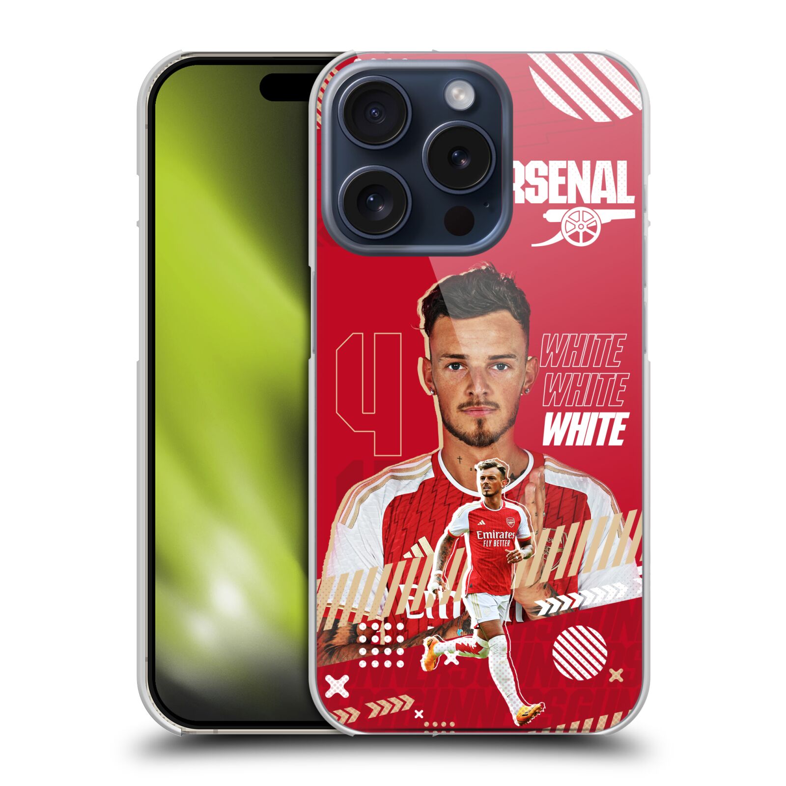 OFFICIAL ARSENAL FC 2023/24 FIRST TEAM HARD BACK CASE FOR APPLE iPHONE PHONES - 第 9/14 張圖片