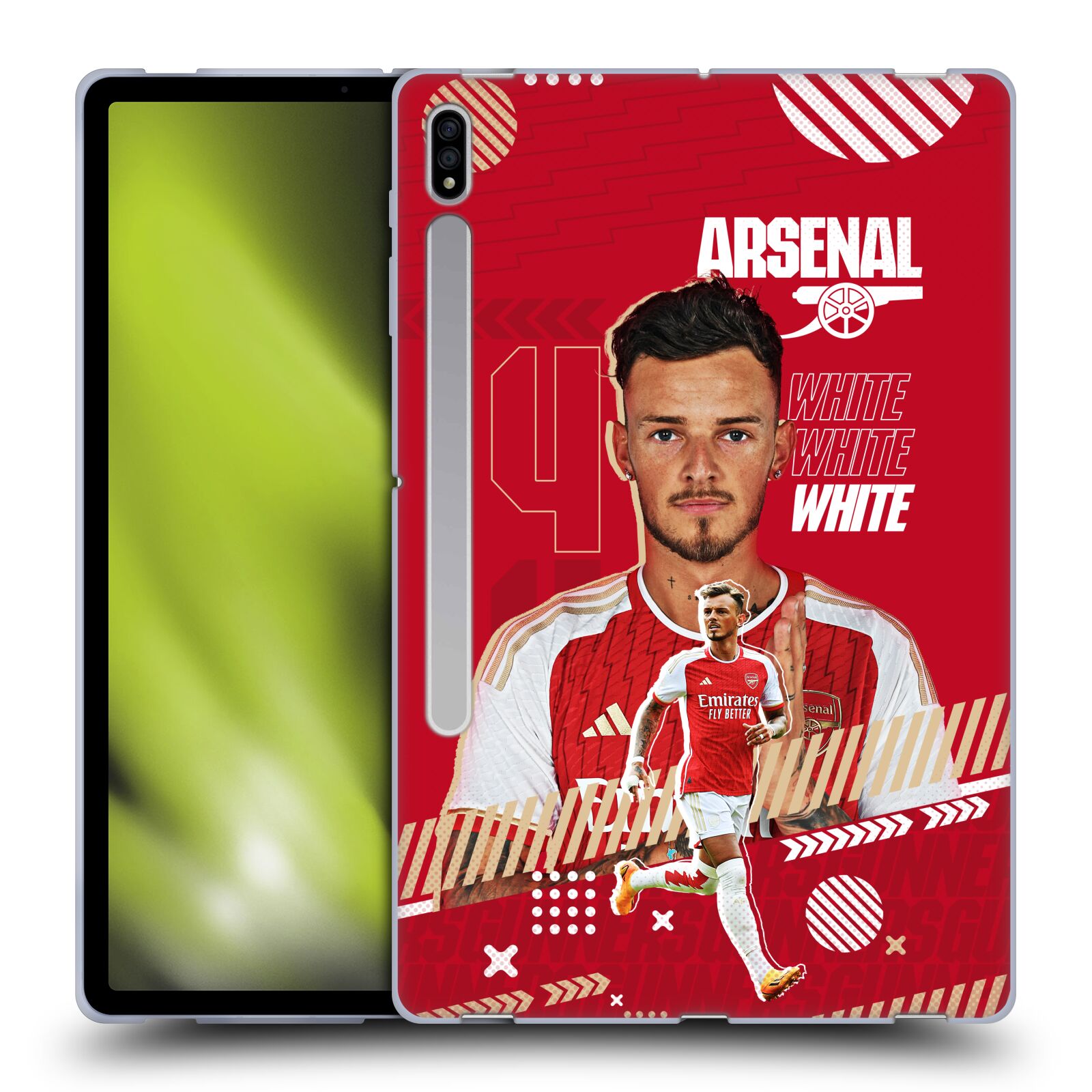 OFFICIAL ARSENAL FC 2023/24 FIRST TEAM GEL CASE FOR SAMSUNG TABLETS 1 - Picture 9 of 14