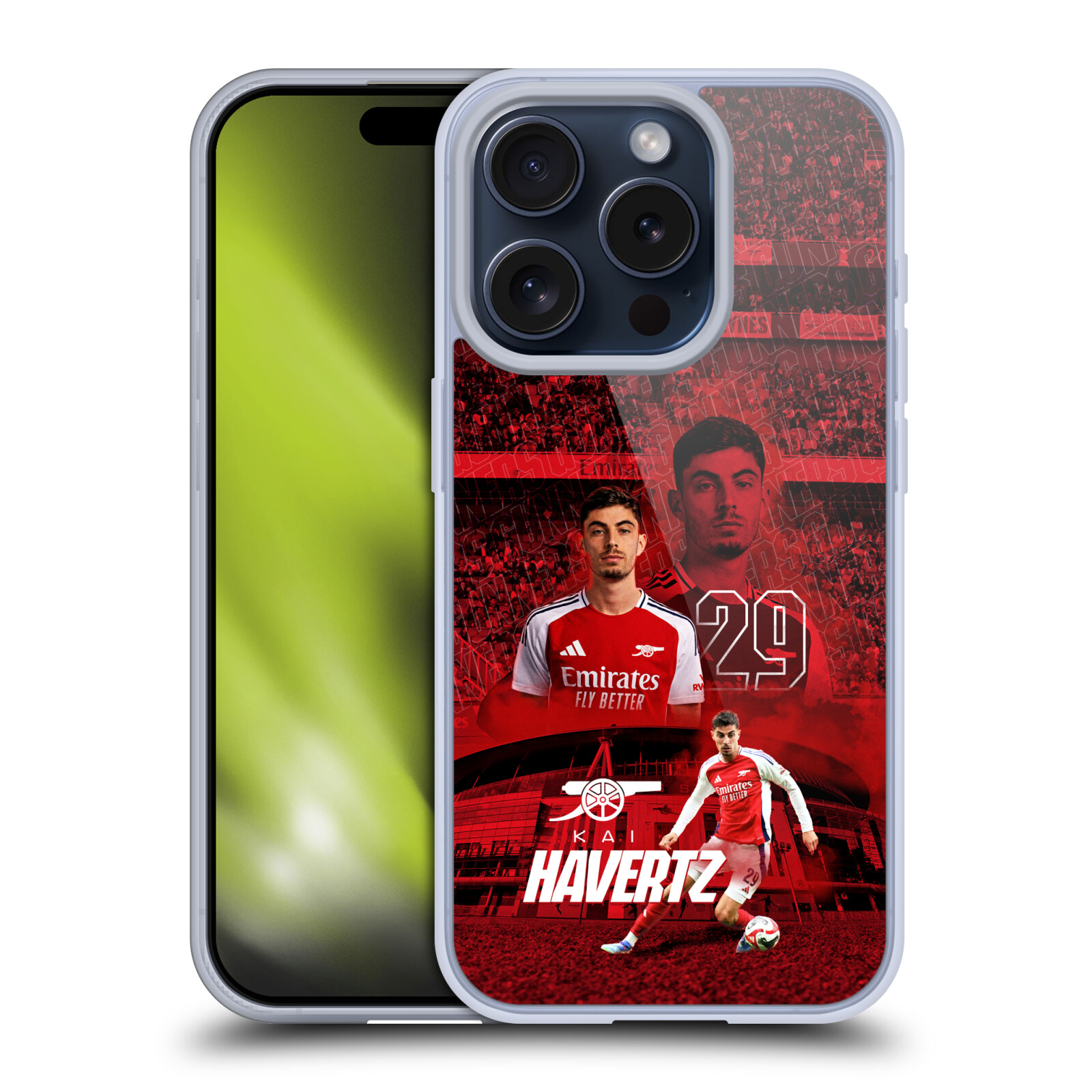 OFFICIAL ARSENAL FC 2024/25 FIRST TEAM SOFT GEL CASE FOR APPLE iPHONE PHONES - Picture 11 of 14